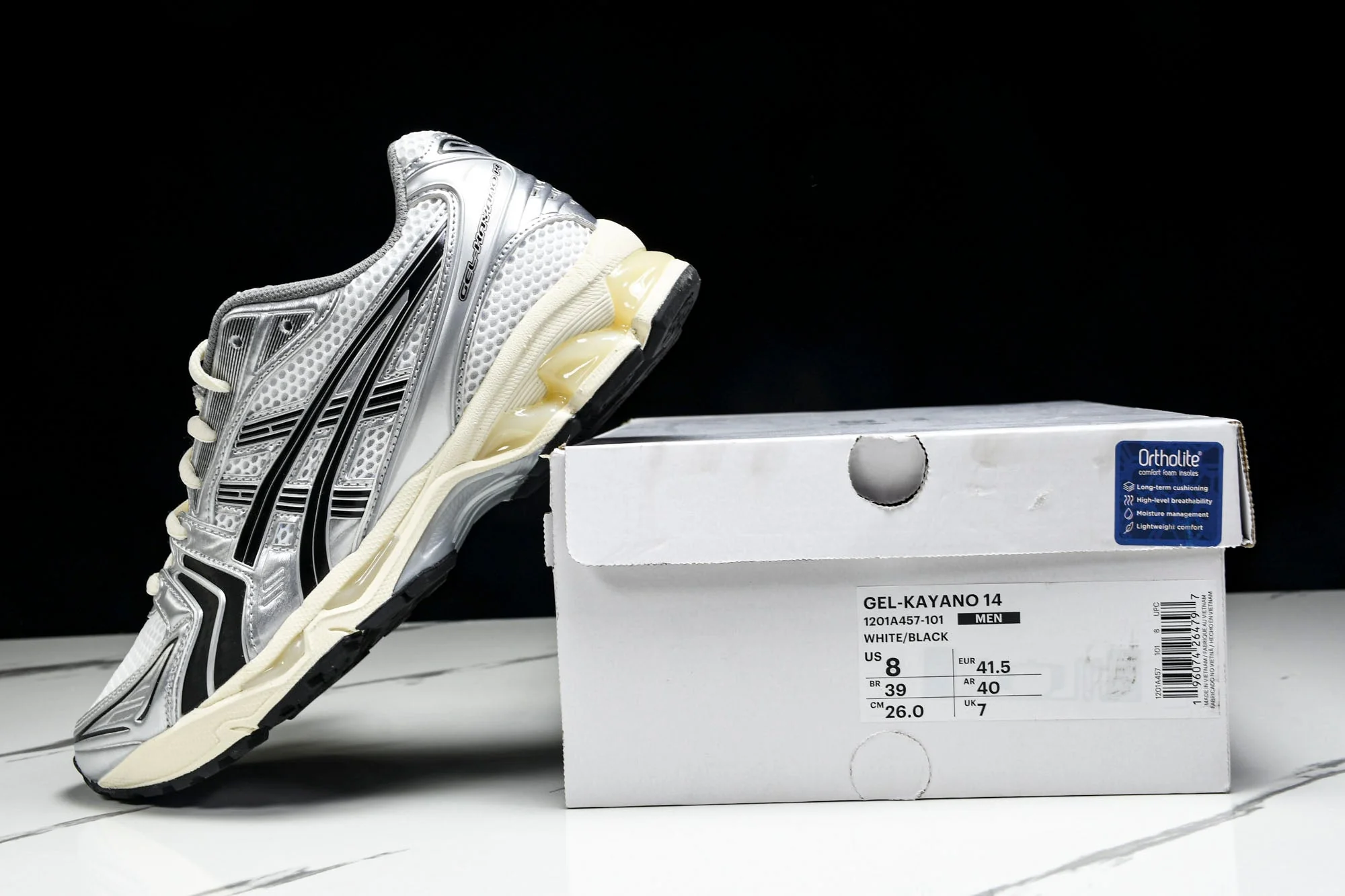 ASICS Gel-Kayano 14 x JJJJound 'Silver Black'