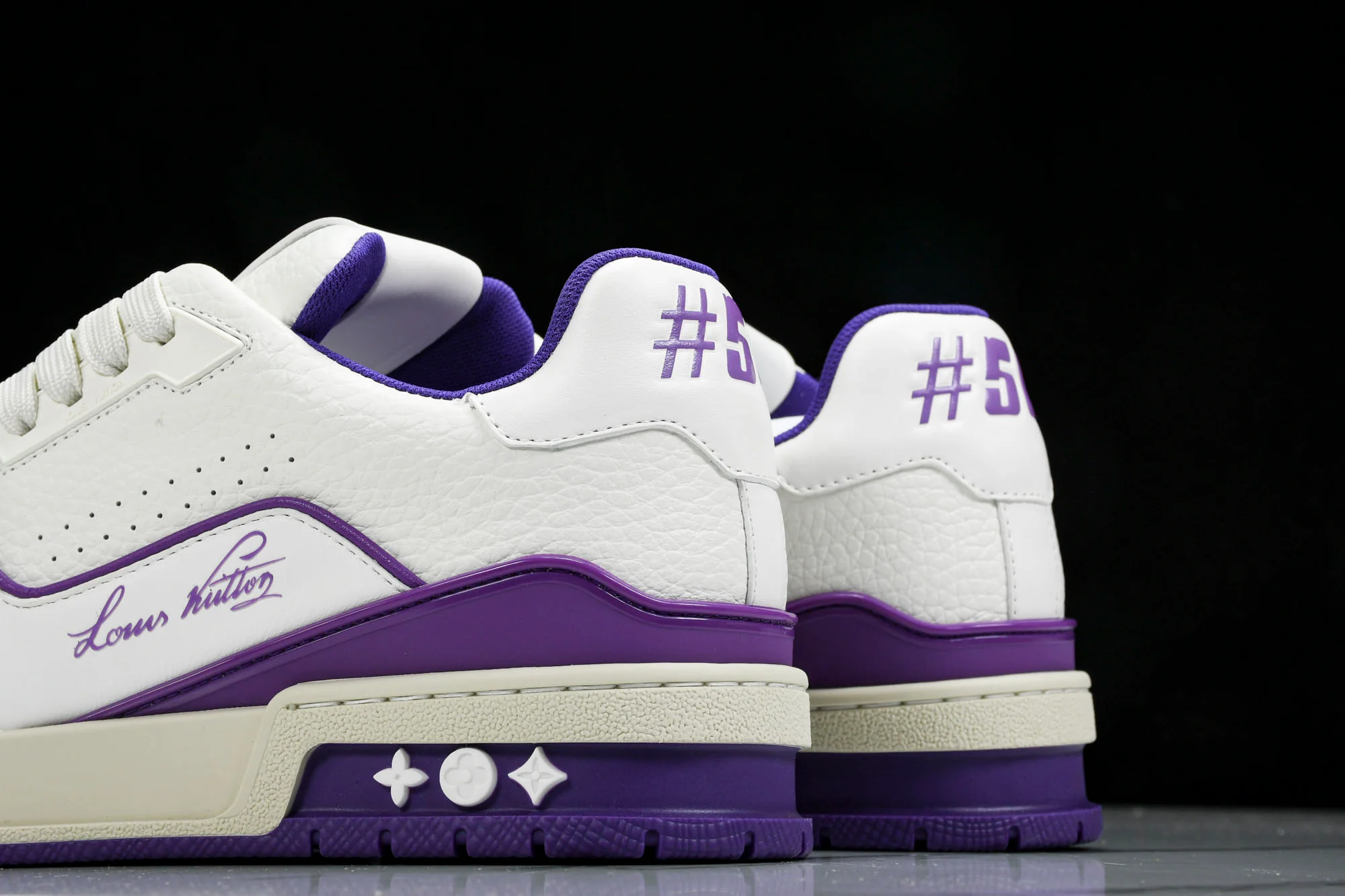 Louis Vuittоп Trainer Low 'Signature White Violet'
