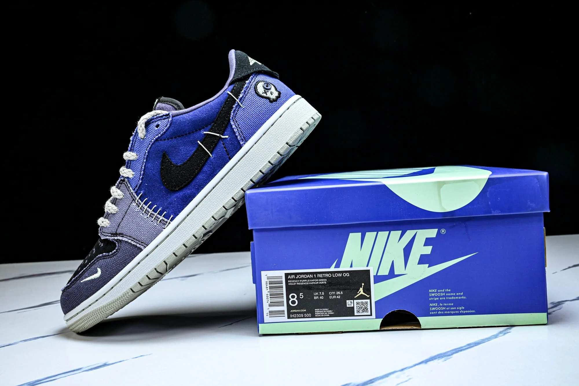 Zion Williamson x AJ1 Retro Low OG 'Voodoo Alternate'