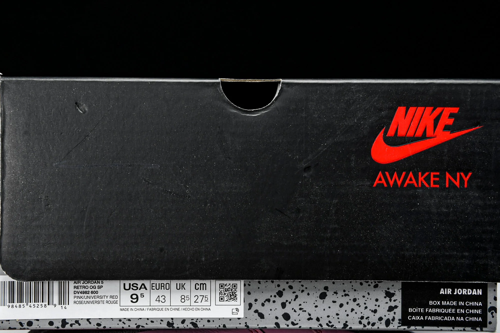 AJ5 Retro x Awake NY 'Arctic Pink'