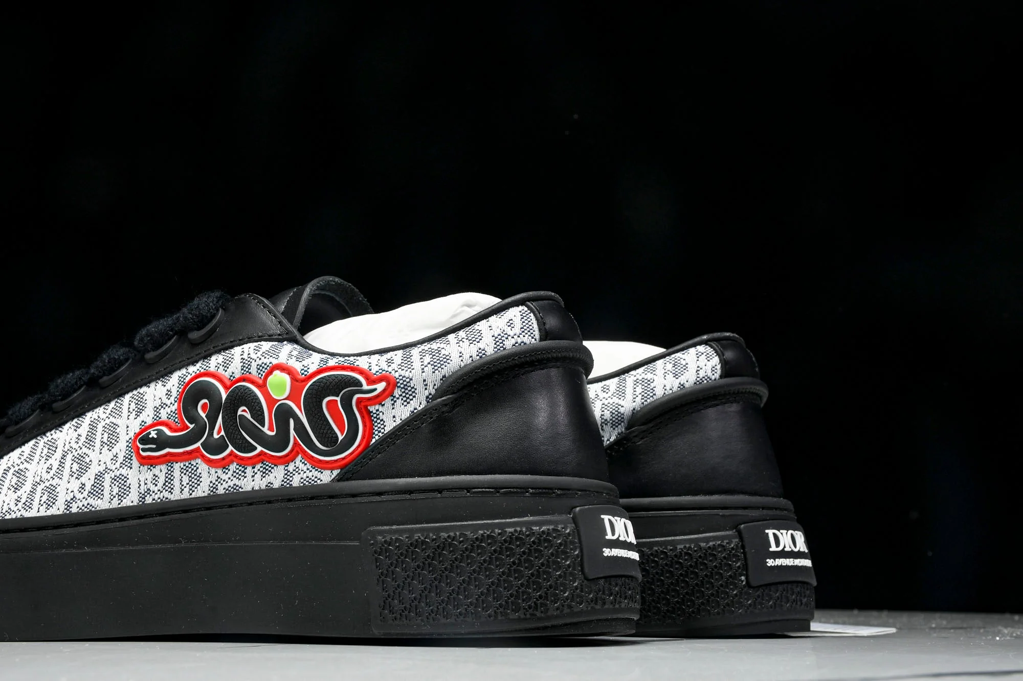 D1or x KAWS B33 Spin Sneaker 'Black'