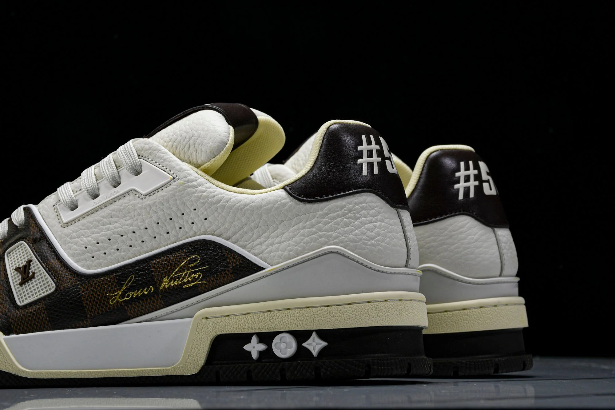 Louis Vuittоп Trainer by Tyler, The Creator 'Damier White Mocha'