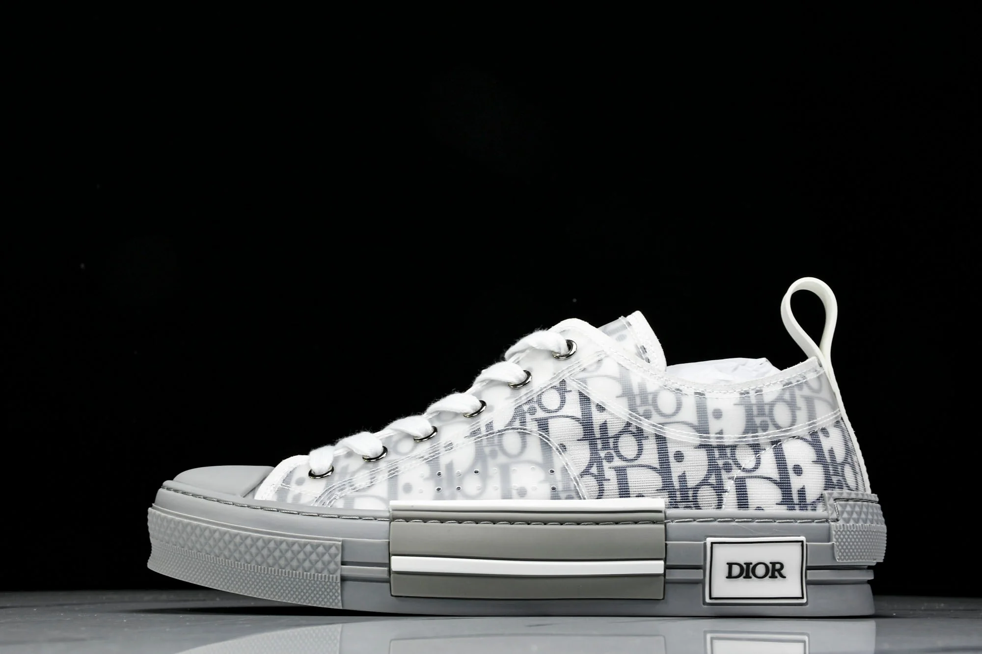 D1or B23 Low 'Oblique Grey Navy'