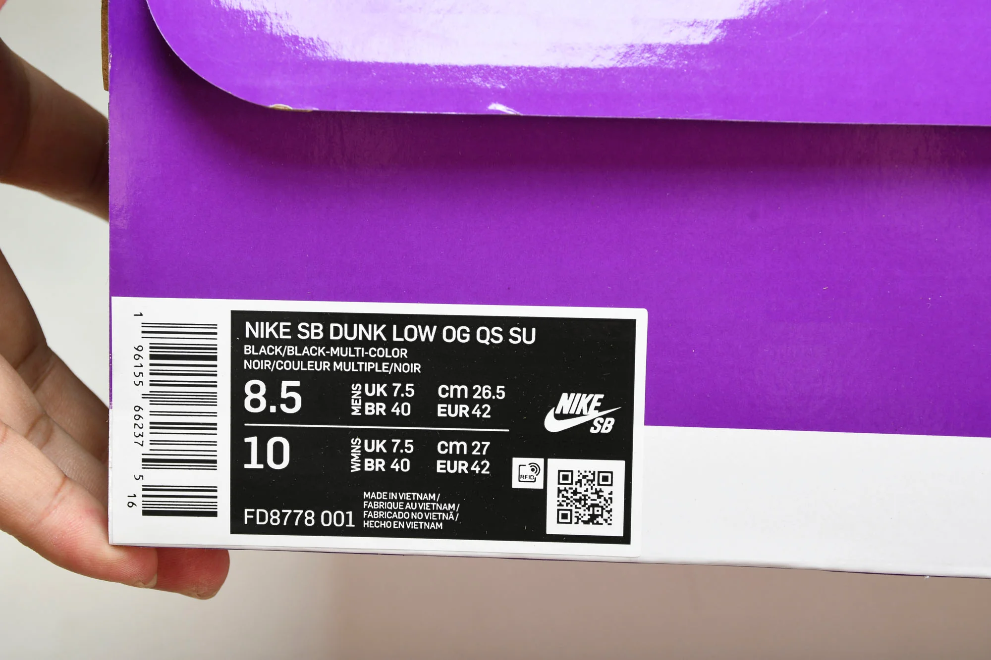 Supreme x SB Dnk Low 