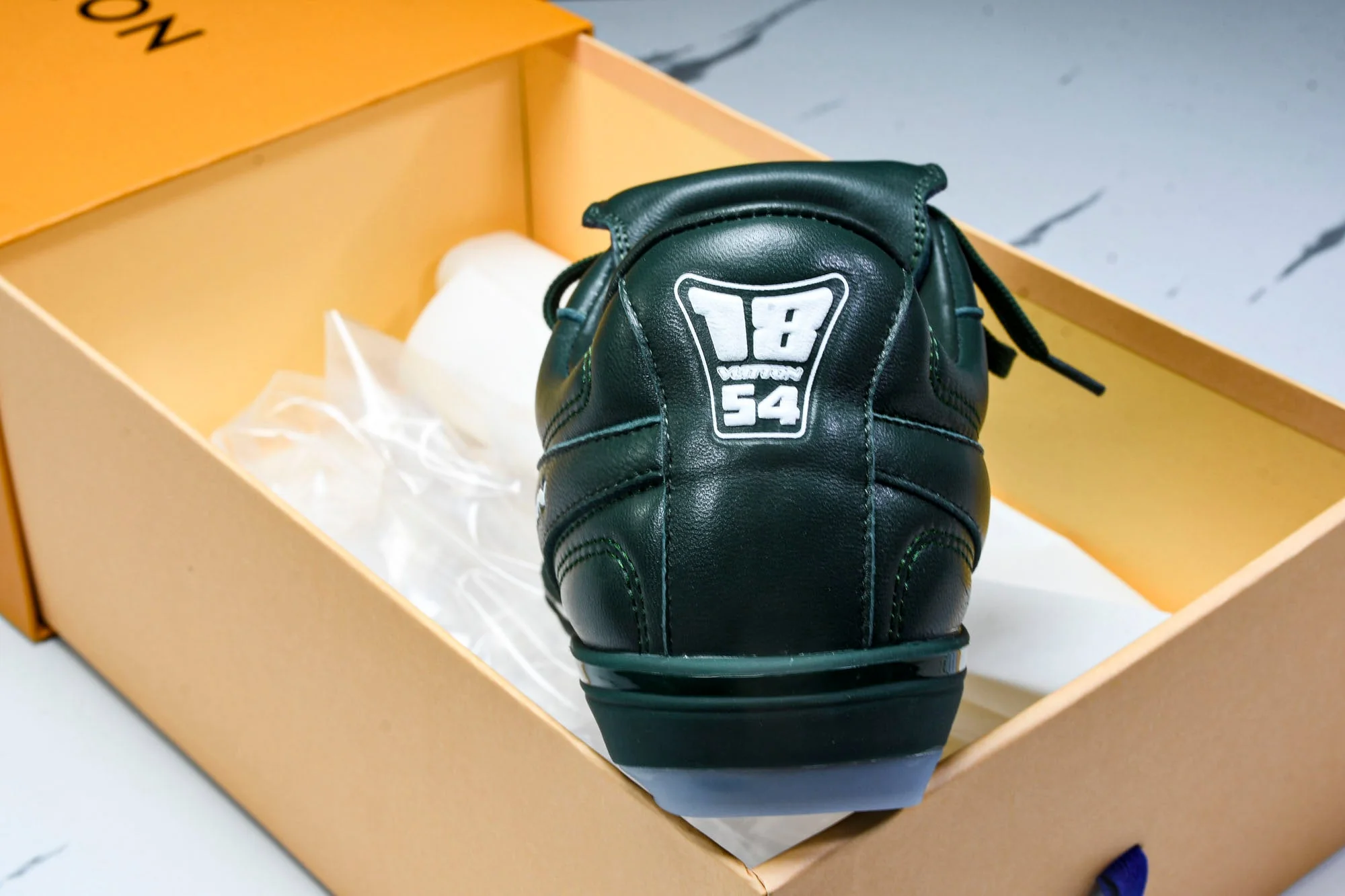 Louis Vuittоп Footprint Soccer Sneaker 'Green'