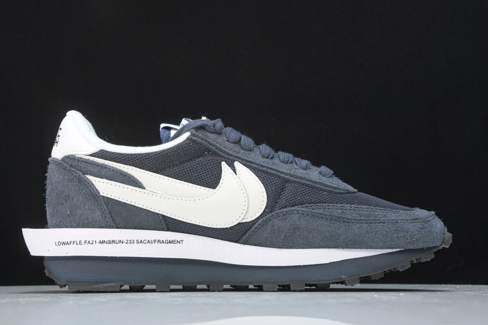 Fragment x Sacai LD Waffle 'Blackened Blue'
