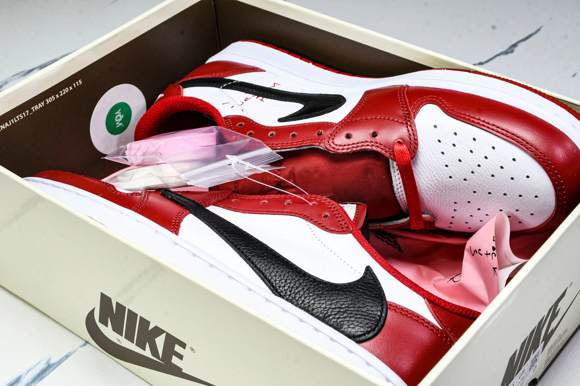 Travis Scott AJ1 Retro Low 'Chicago' (Unreleased)