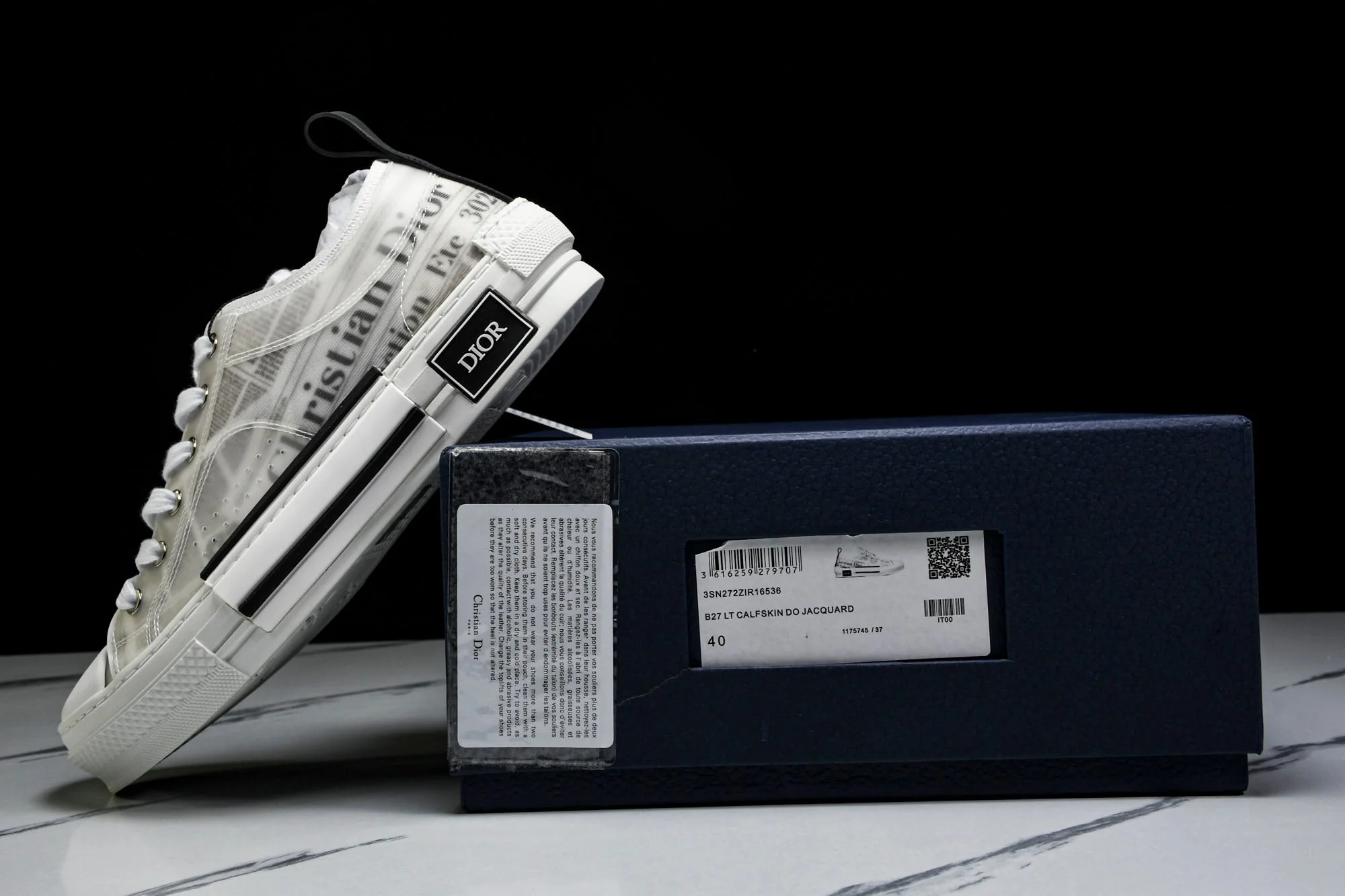 D1or B23 Low 'Newsprint'