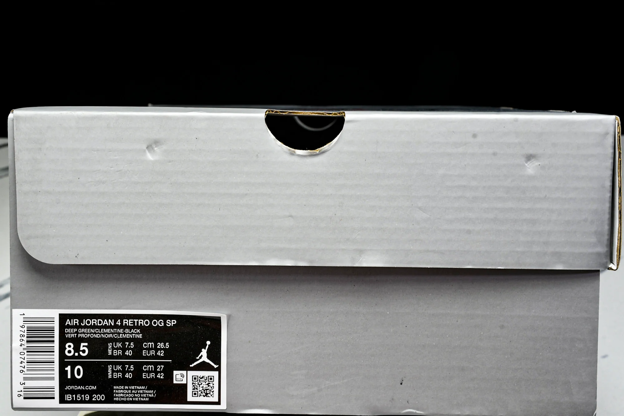 AJ4 Retro x Undefeated (2025 Version) 'UNDFTD'