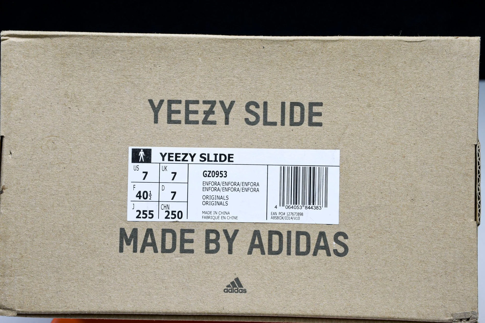 Yzy Slide 'Enflame Orange'