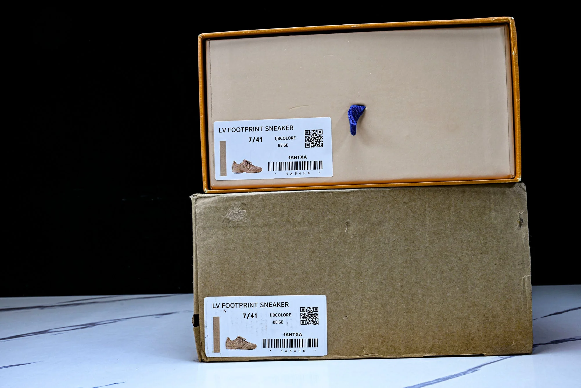 Louis Vuittоп Footprint Soccer Sneaker 'Beige Suede'