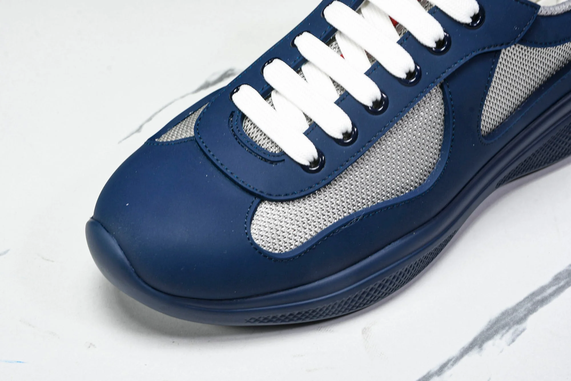 Prada America's Cup Sneaker Soft Rubber 'Royal Blue'