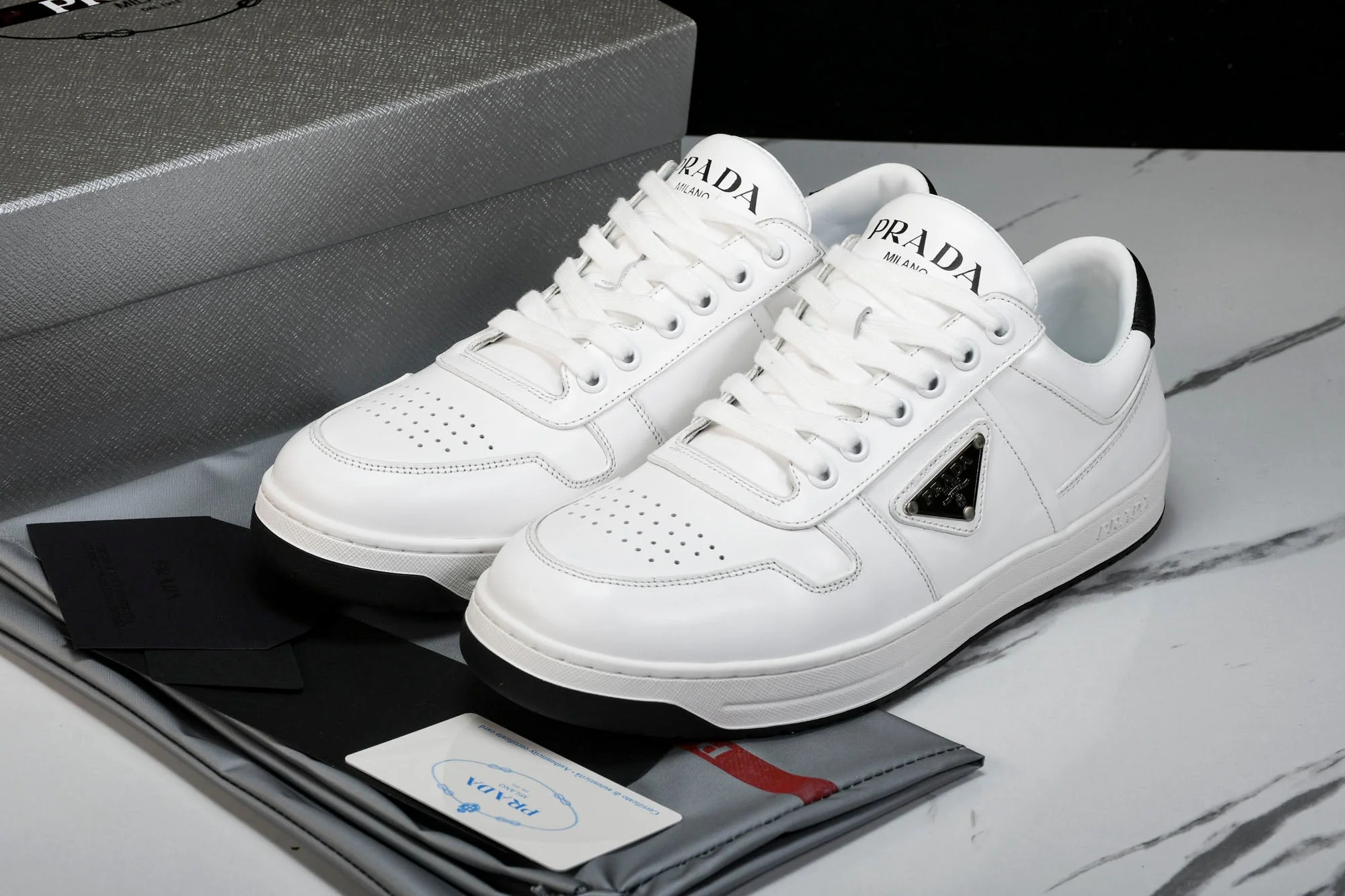 Prada Downtown Sneaker 'White'