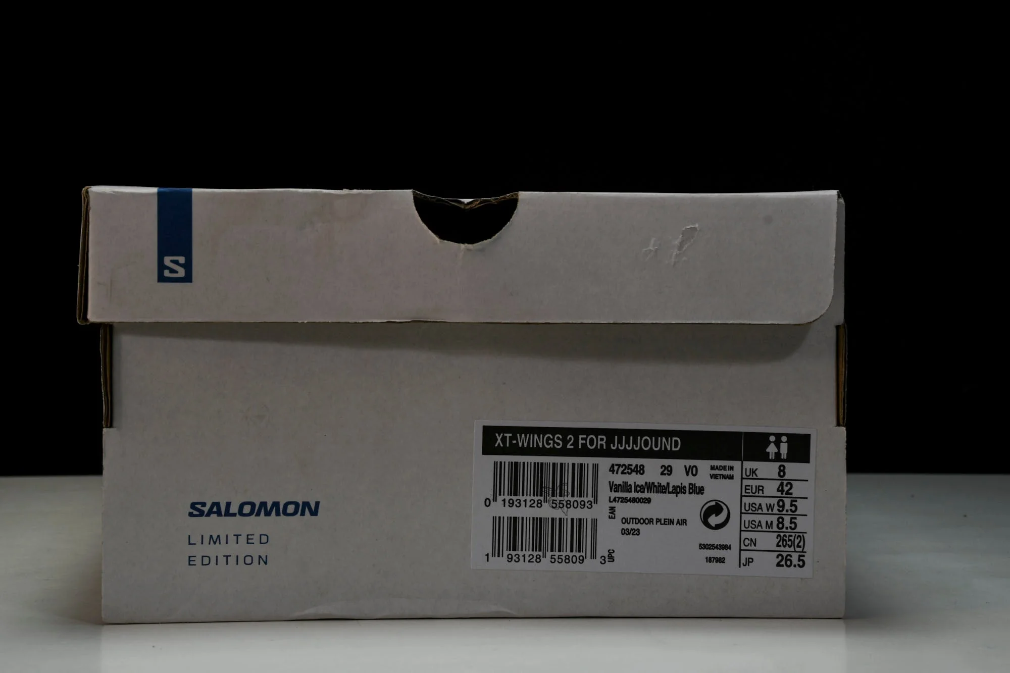 Salomon x JJJJound XT-Wings 2 'Lapis Blue'