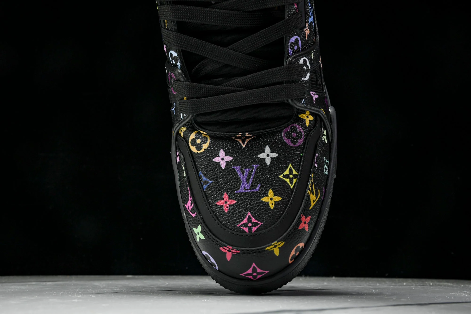 Louis Vuittоп Trainer Low x Takashi Murakami 'Black Multicolor'