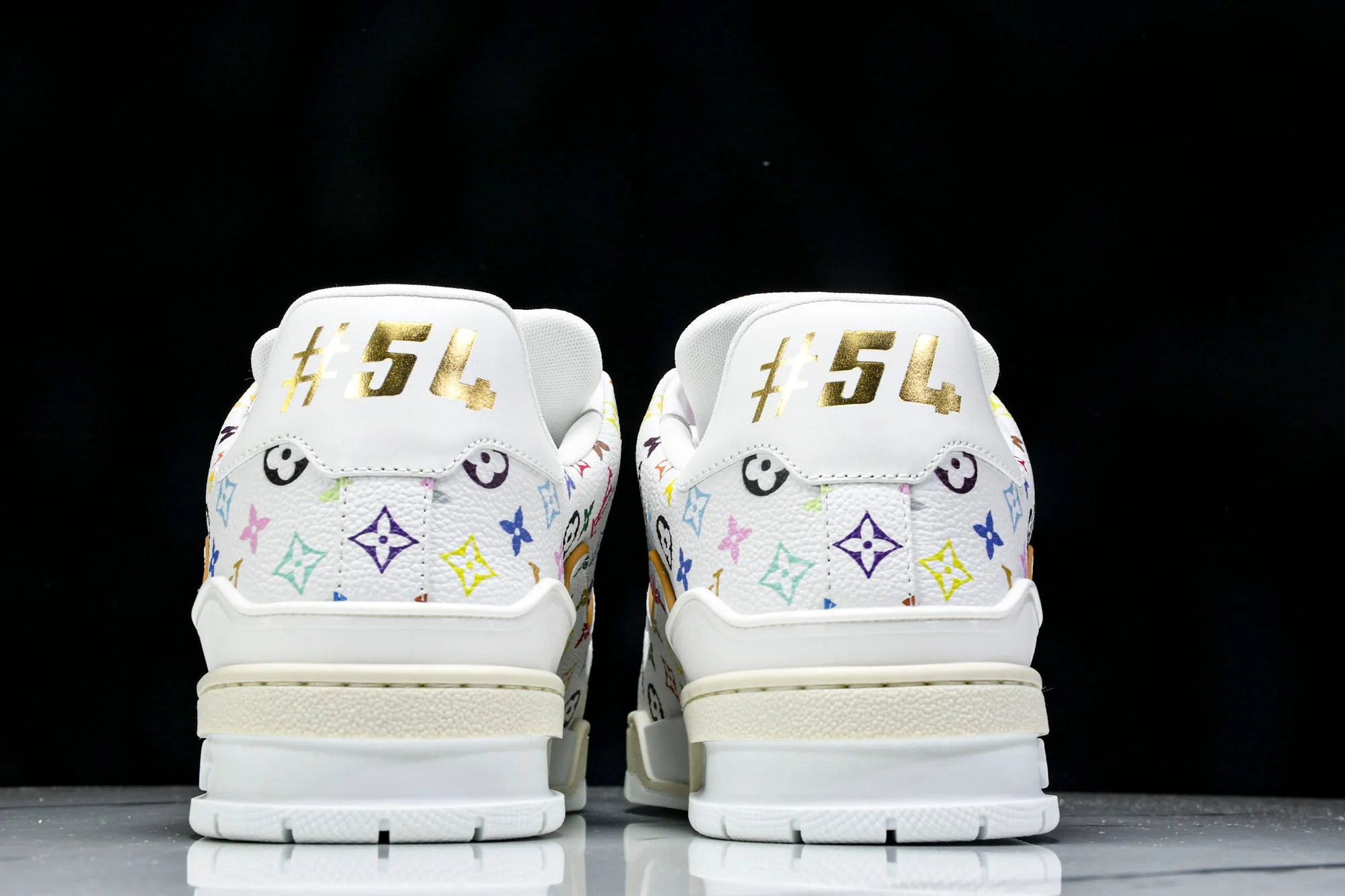 Louis Vuittоп Trainer Low x Takashi Murakami 'White Multicolor'