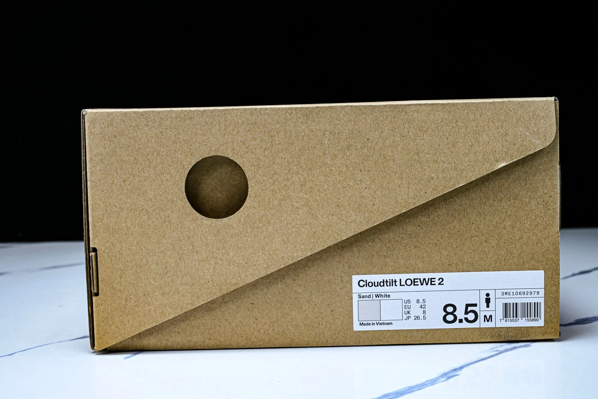 LOEWE × ON Cloudtilt 2.0 'Sand White'