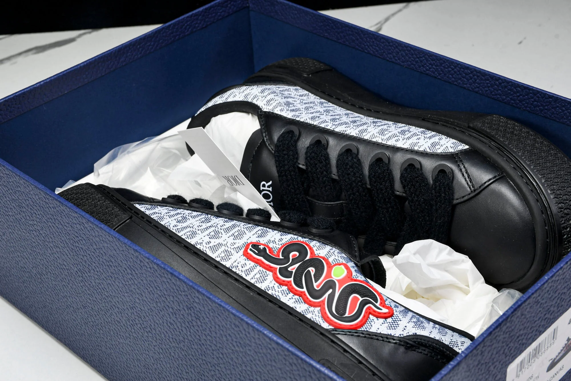 D1or x KAWS B33 Spin Sneaker 'Black'