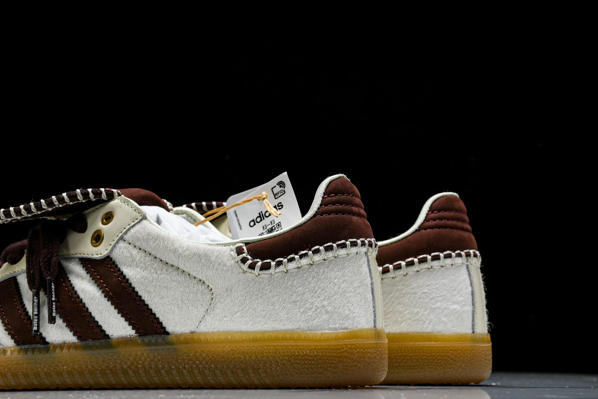 Samba x Wales Bonner 'Pony Tonal Cream White'