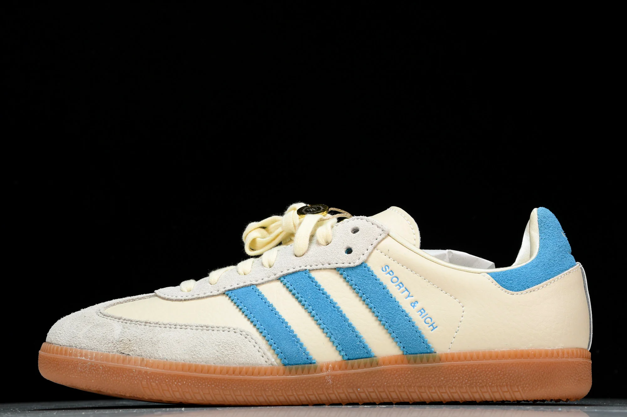 Samba x Sporty & Rich 'Cream Blue'