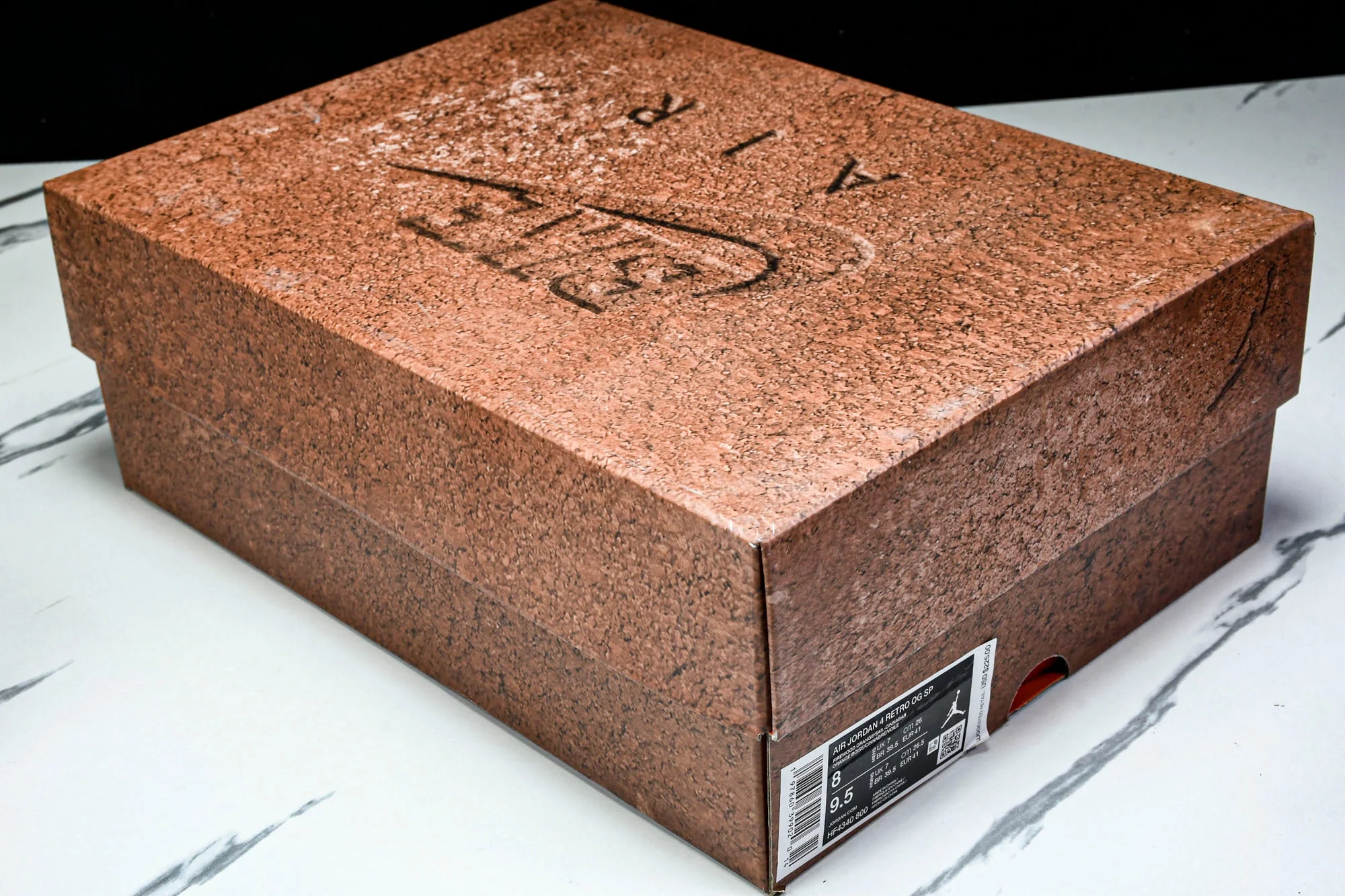 Nigel Sylvester x AJ4 Retro OG 'Brick by Brick'