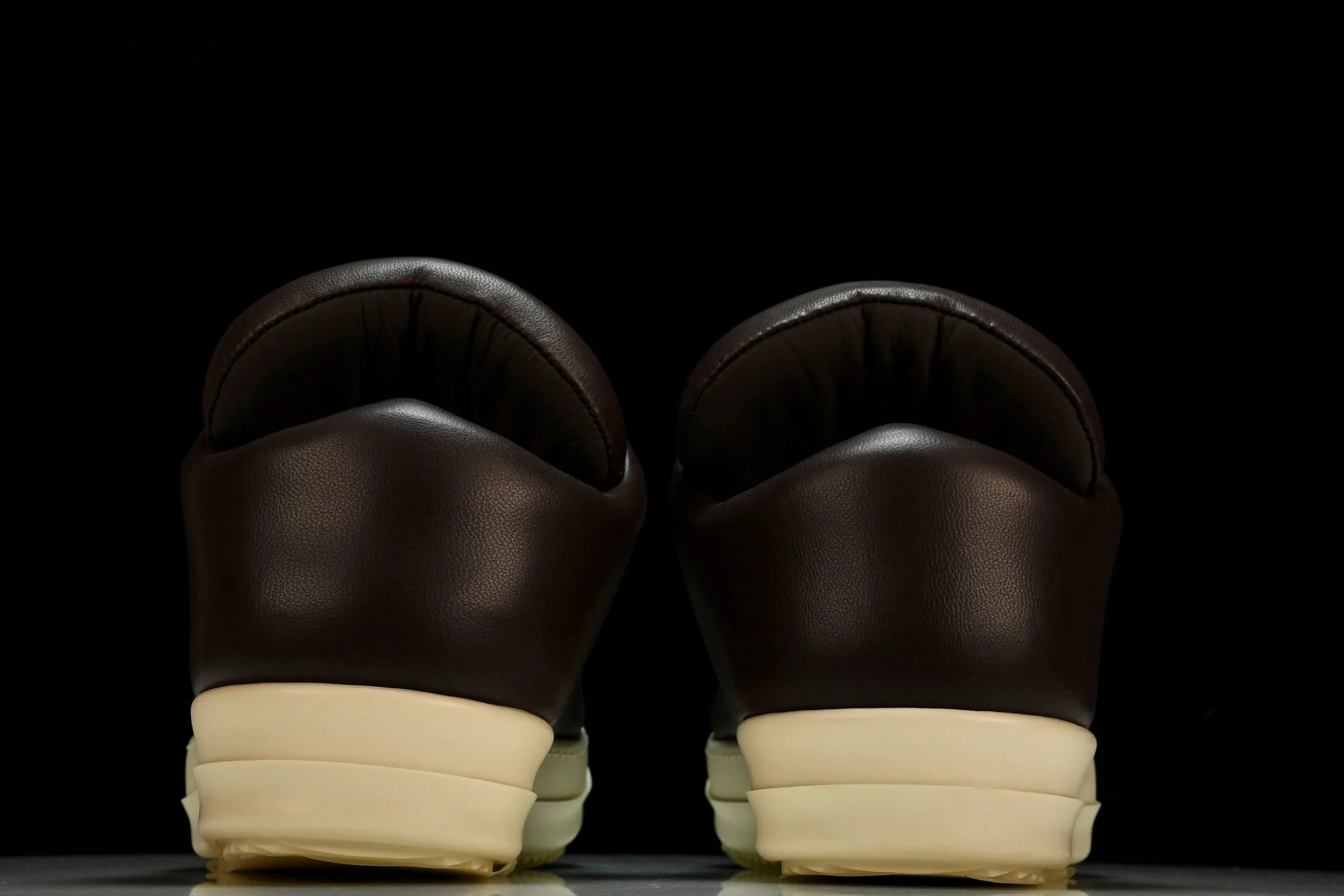 Rick Owens Luxor Jumbo Lace Padded Low 'Black'