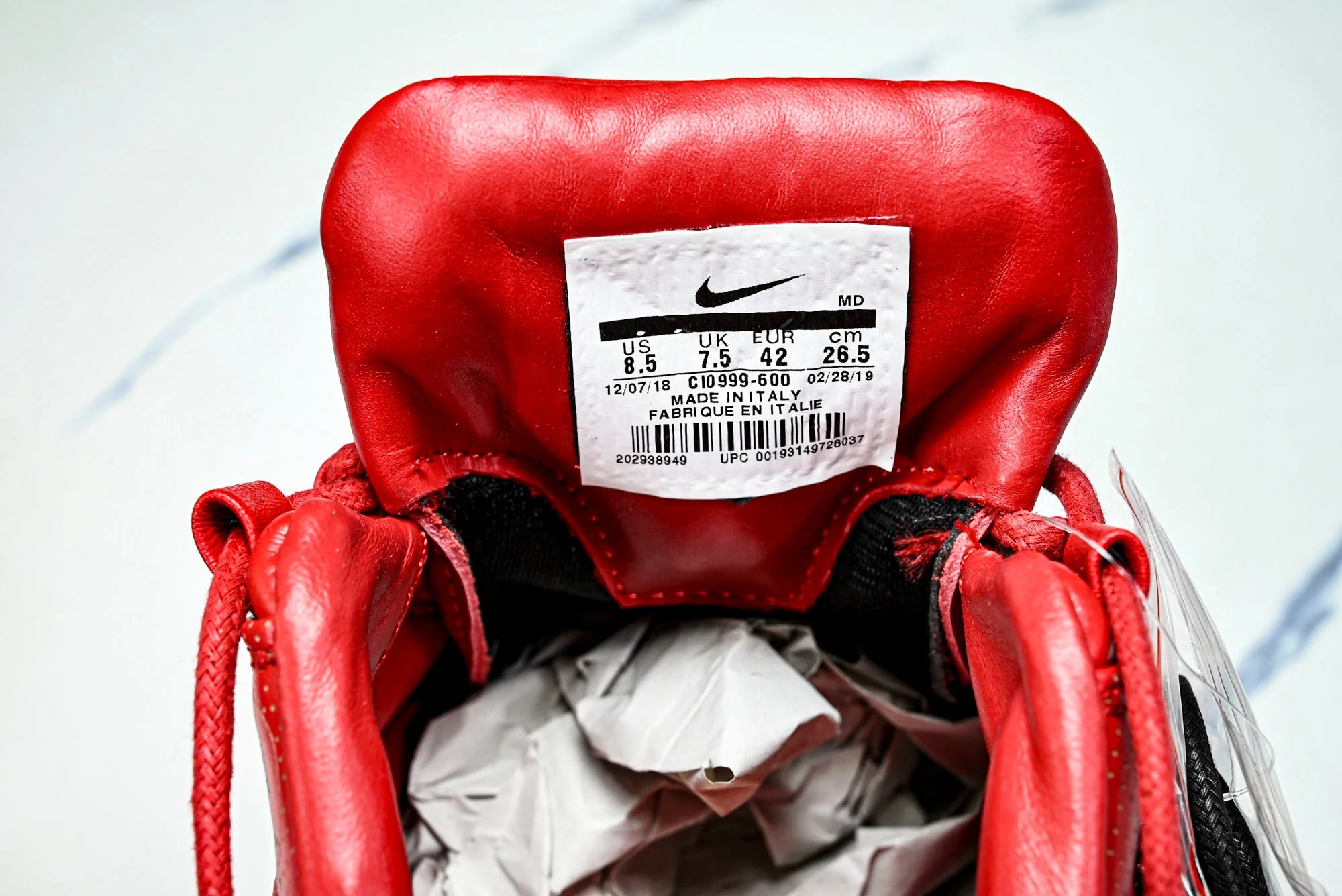 Supreme x AM95 Lux 'Gym Red'