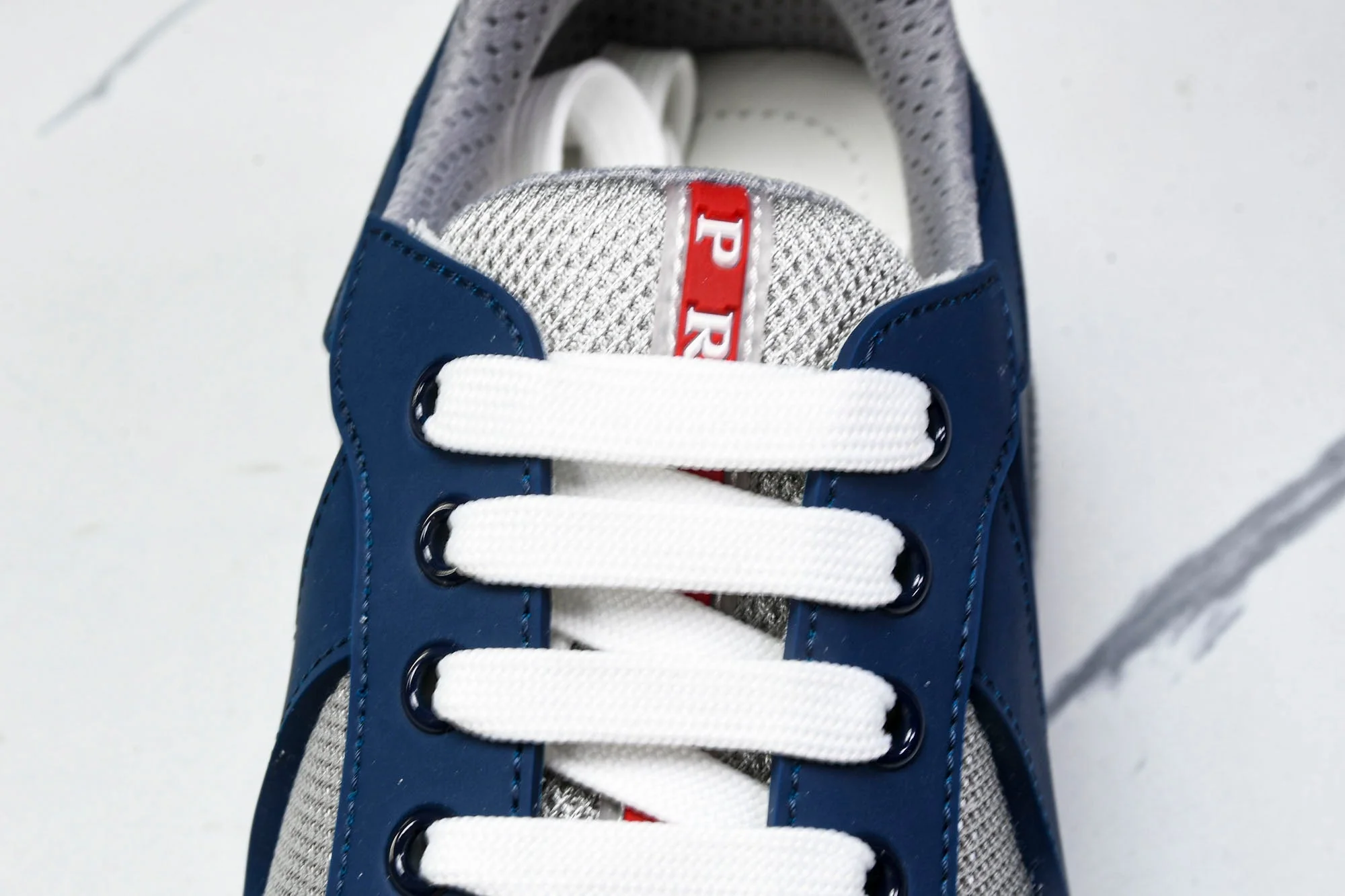 Prada America's Cup Sneaker Soft Rubber 'Royal Blue'