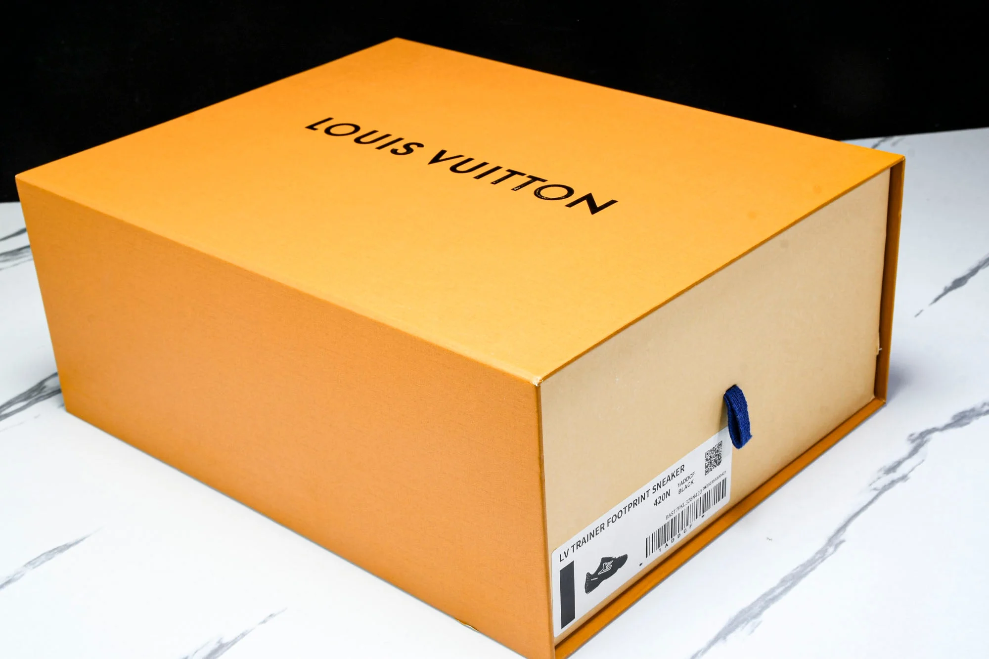 Louis Vuittоп Footprint Soccer Sneaker 'Black'