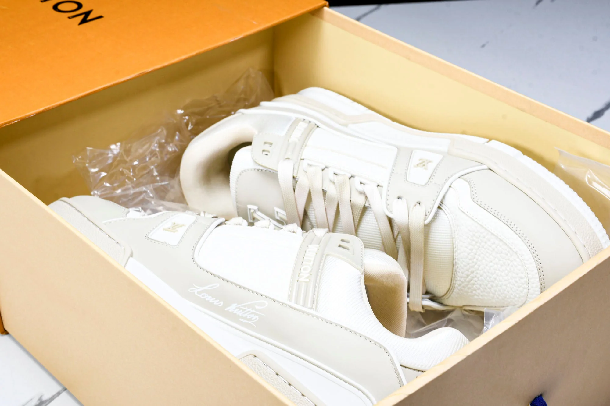 Louis Vuittоп Trainer Low 'Beige White'