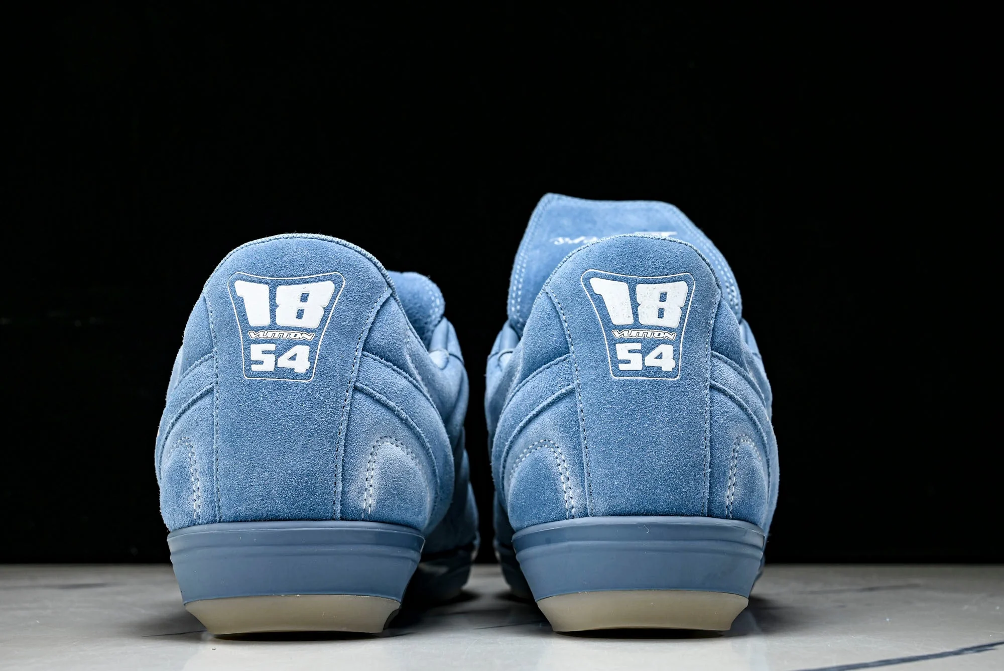 Louis Vuittоп Footprint Soccer Sneaker 'Blue Suede'