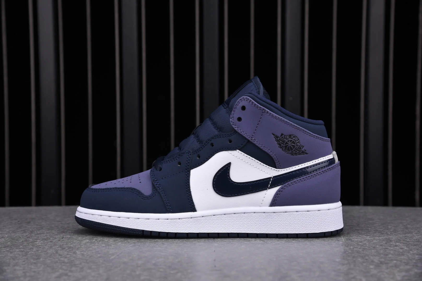 AJ1 Mid GS 'Sanded Purple'