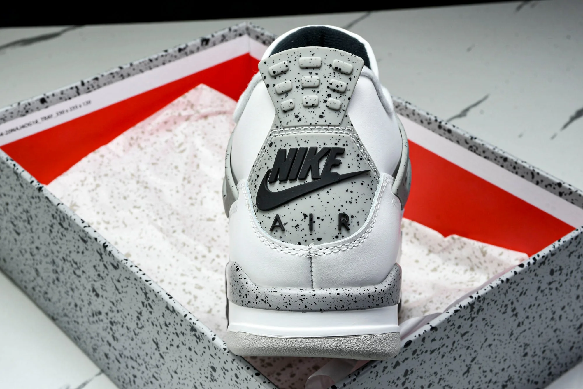 AJ4 Retro 'White Cement' (2025)