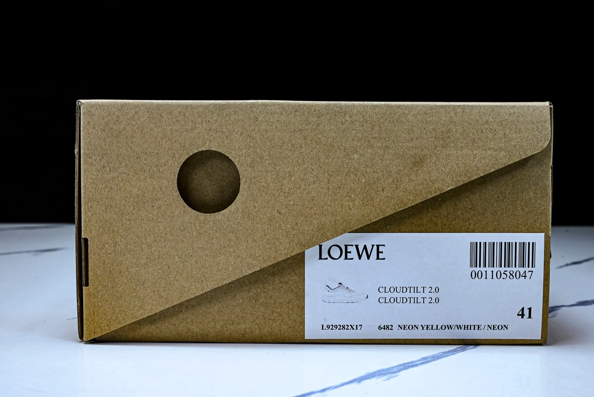LOEWE × ON Cloudtilt 2.0 'Neon Yellow White'