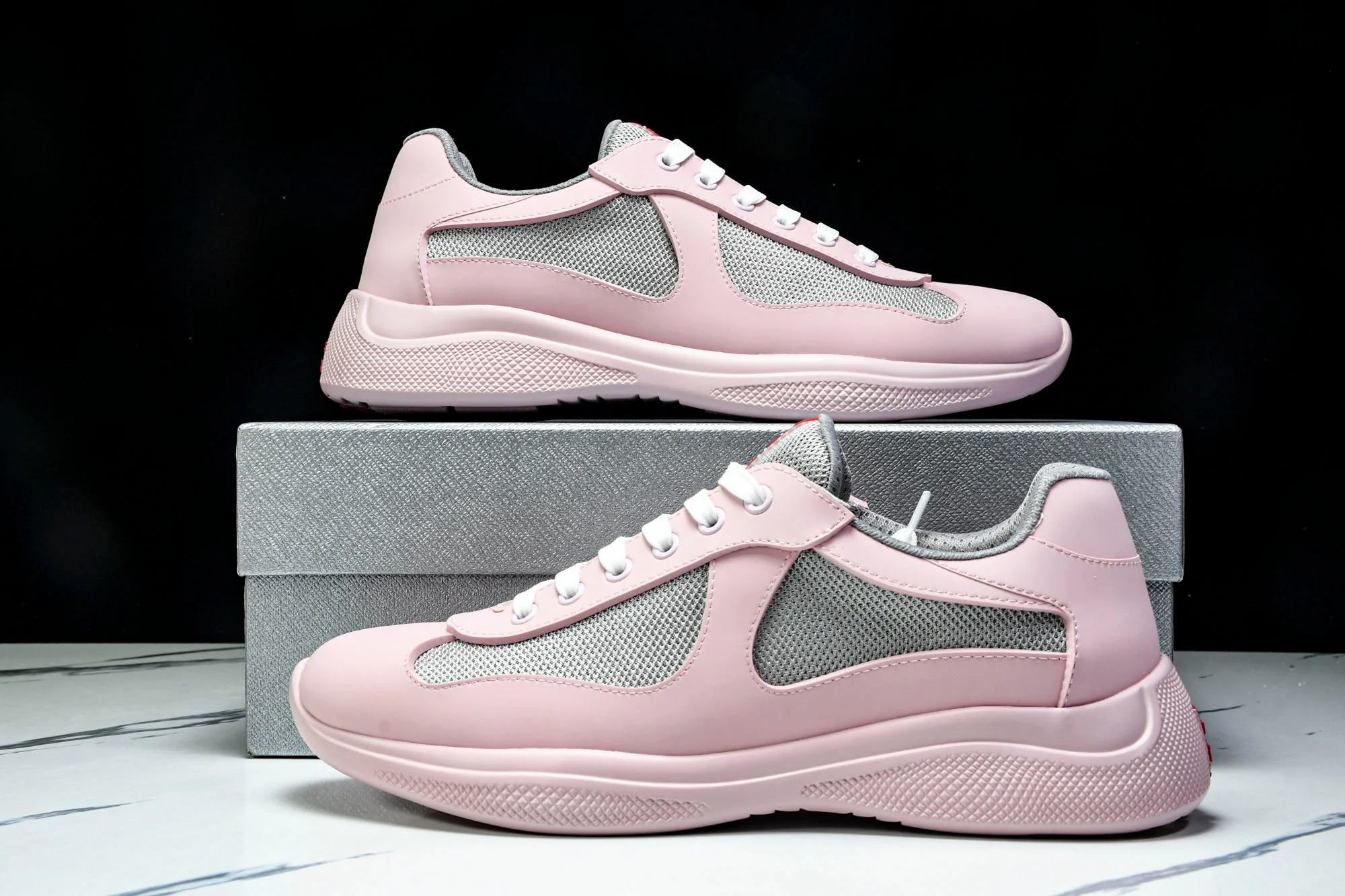 Prada America's Cup Sneaker Soft Rubber 'Pink'