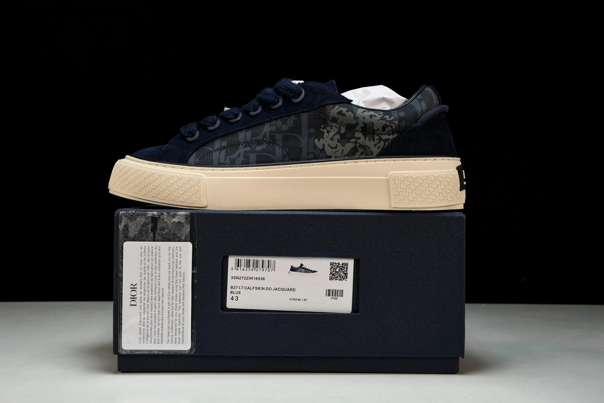 D1or x Denim Tears B33 'Blue Peace Sign'