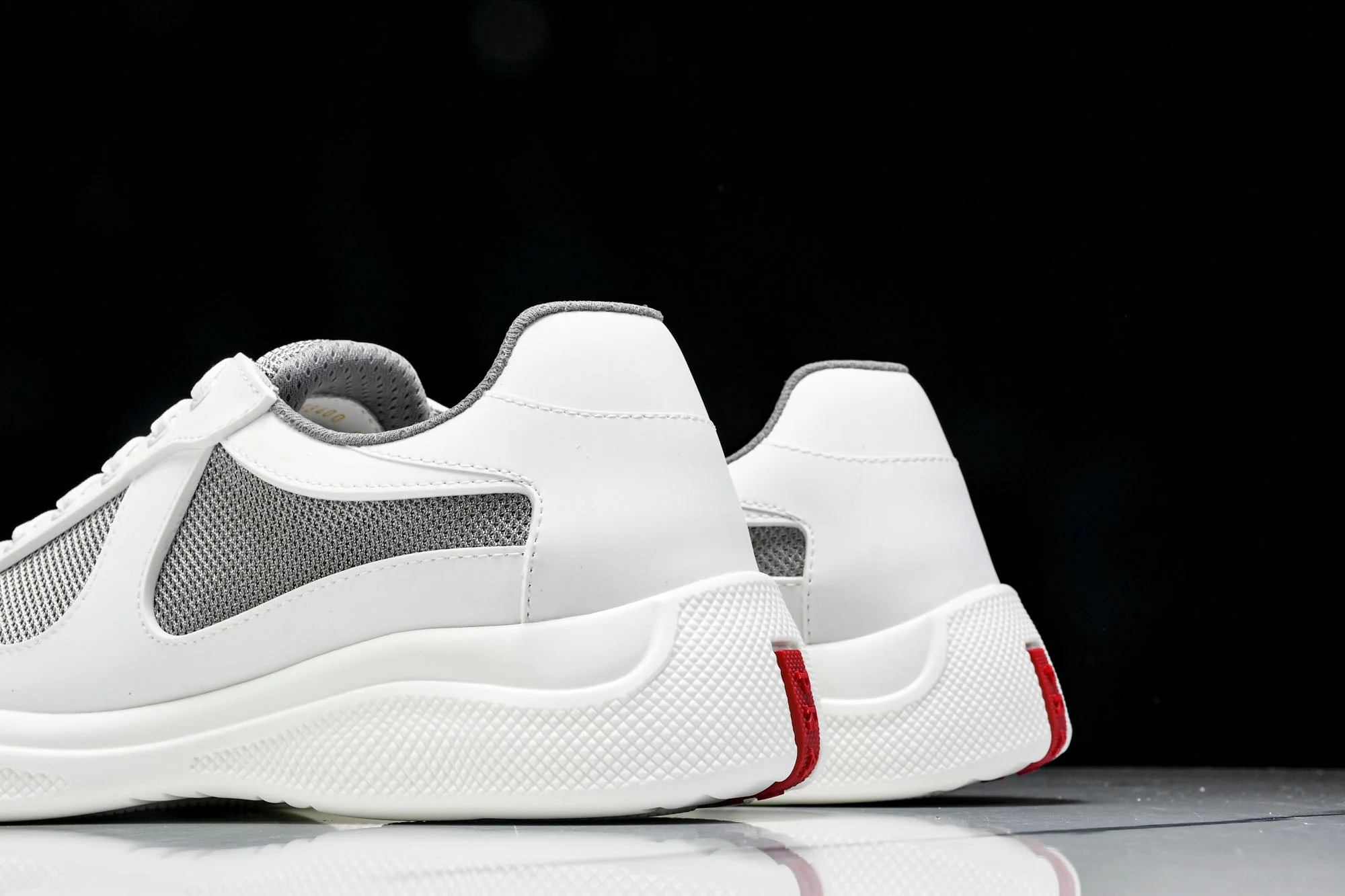 Prada America's Cup Sneaker Soft Rubber 'Cream White'