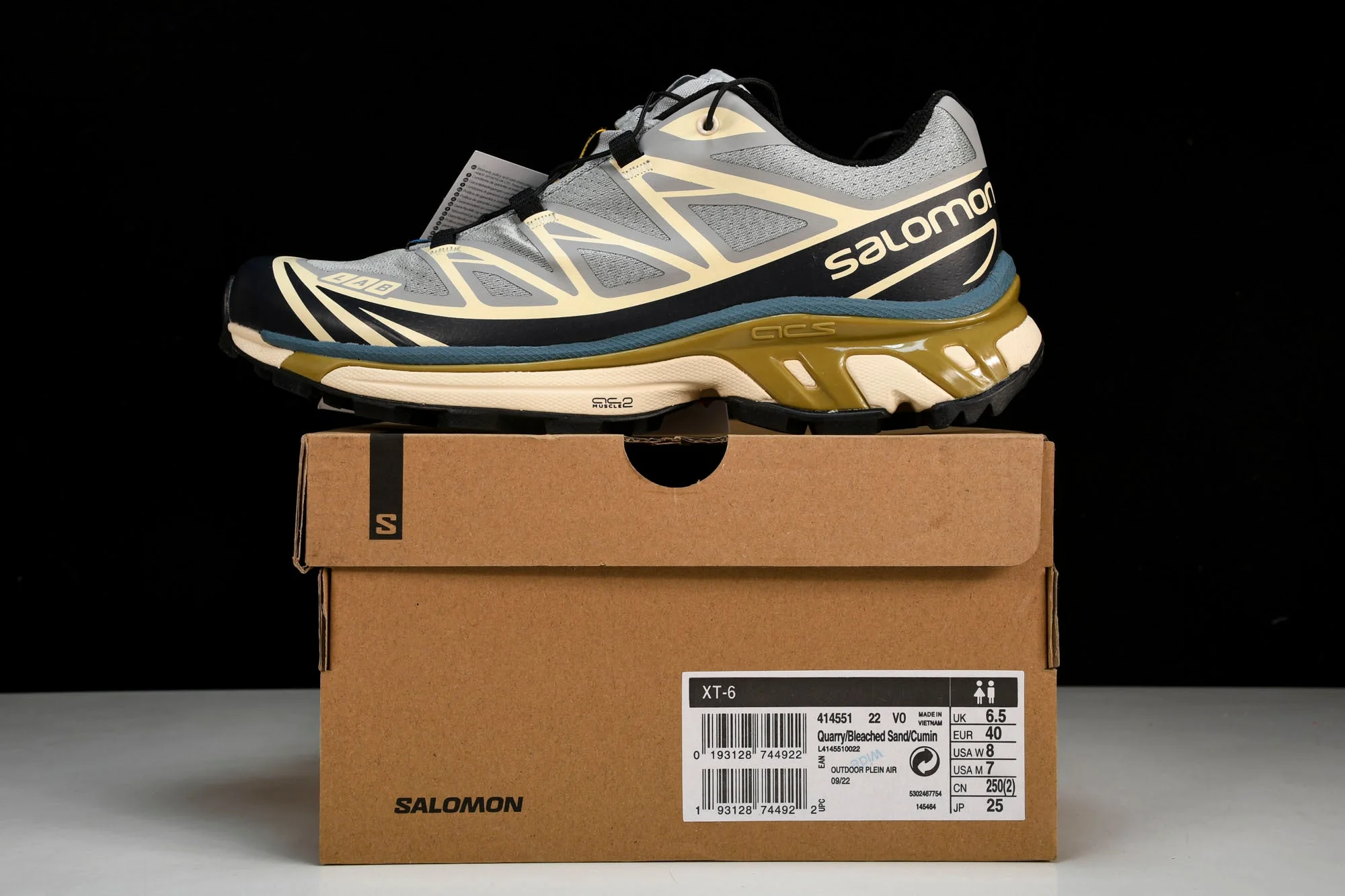 Salomon XT-6 'Quarry Cumin'