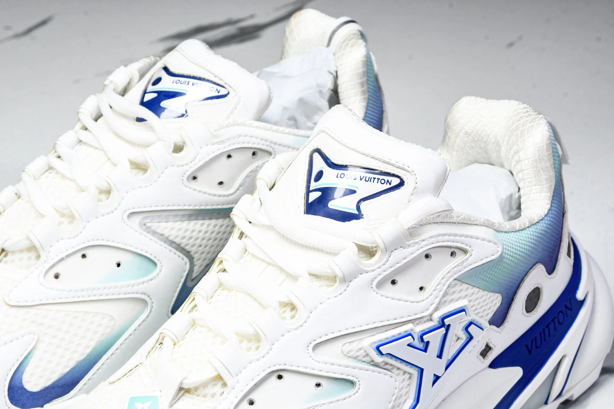 Louis Vuittоп Runner Tatic Sneaker 'White Blue'