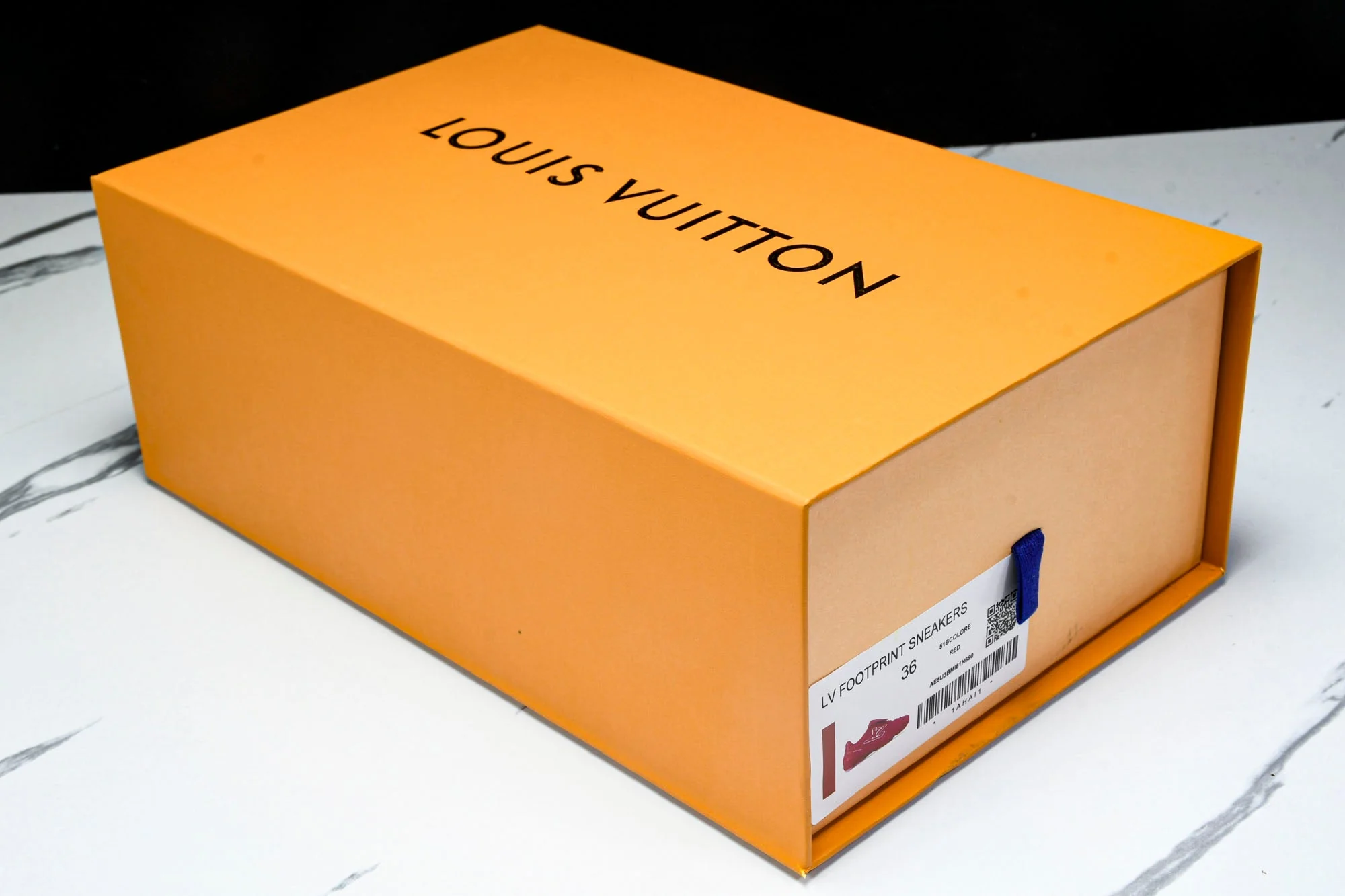 Louis Vuittоп Footprint Soccer Sneaker 'Red'