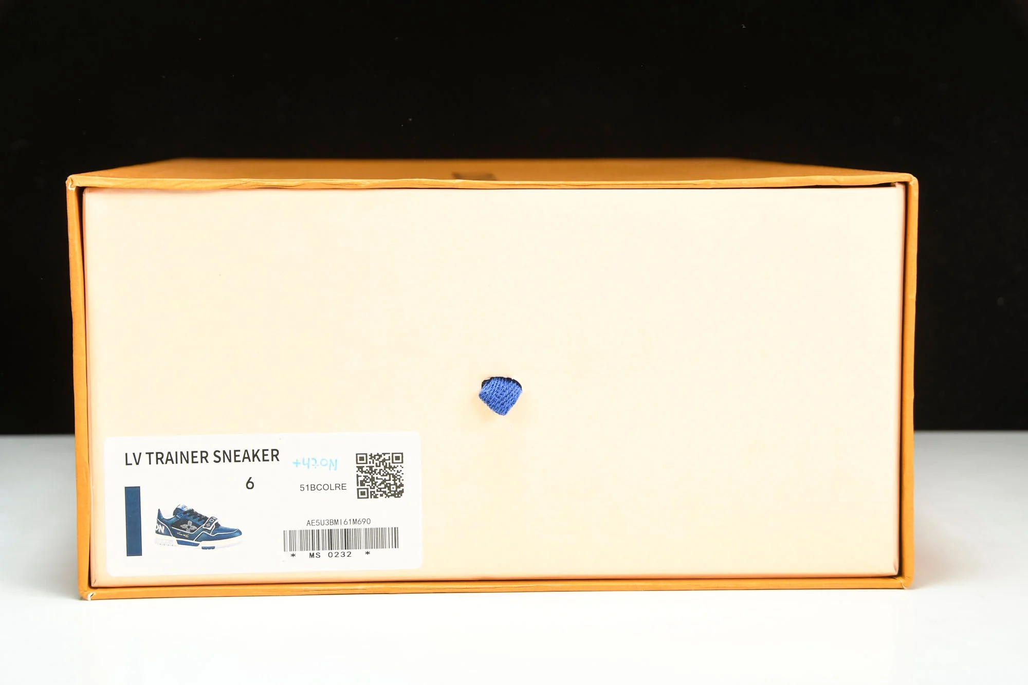 Louis Vuittоп Trainer Low Velcro Strap 'Navy Mesh'