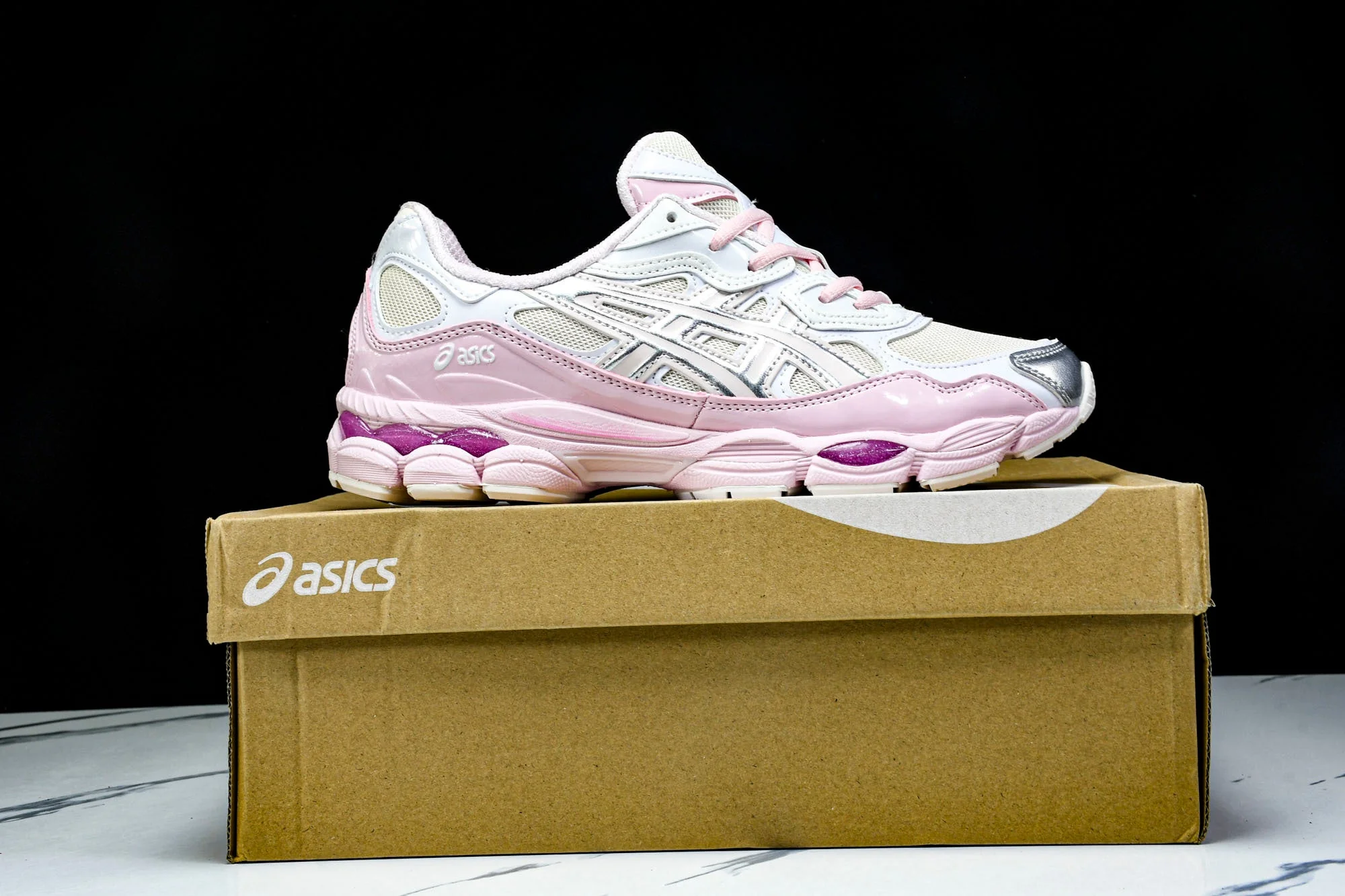ASICS Gel-NYC x Kicki Yang Zhang 'Pink Cream Pure Silver'