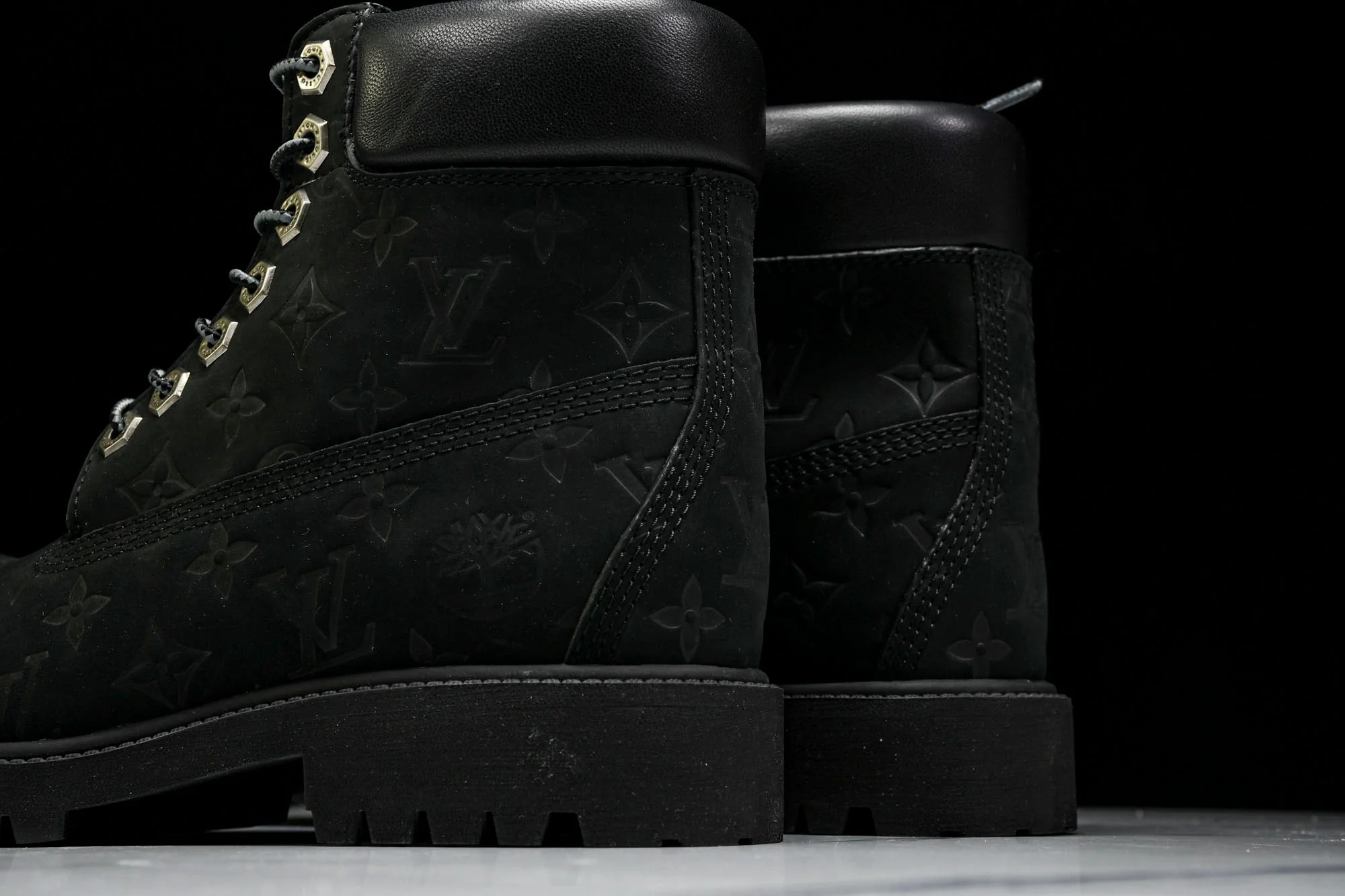 Louis Vuittоп x Timberland 6 Inch Ankle Boot 'Black Monogram'