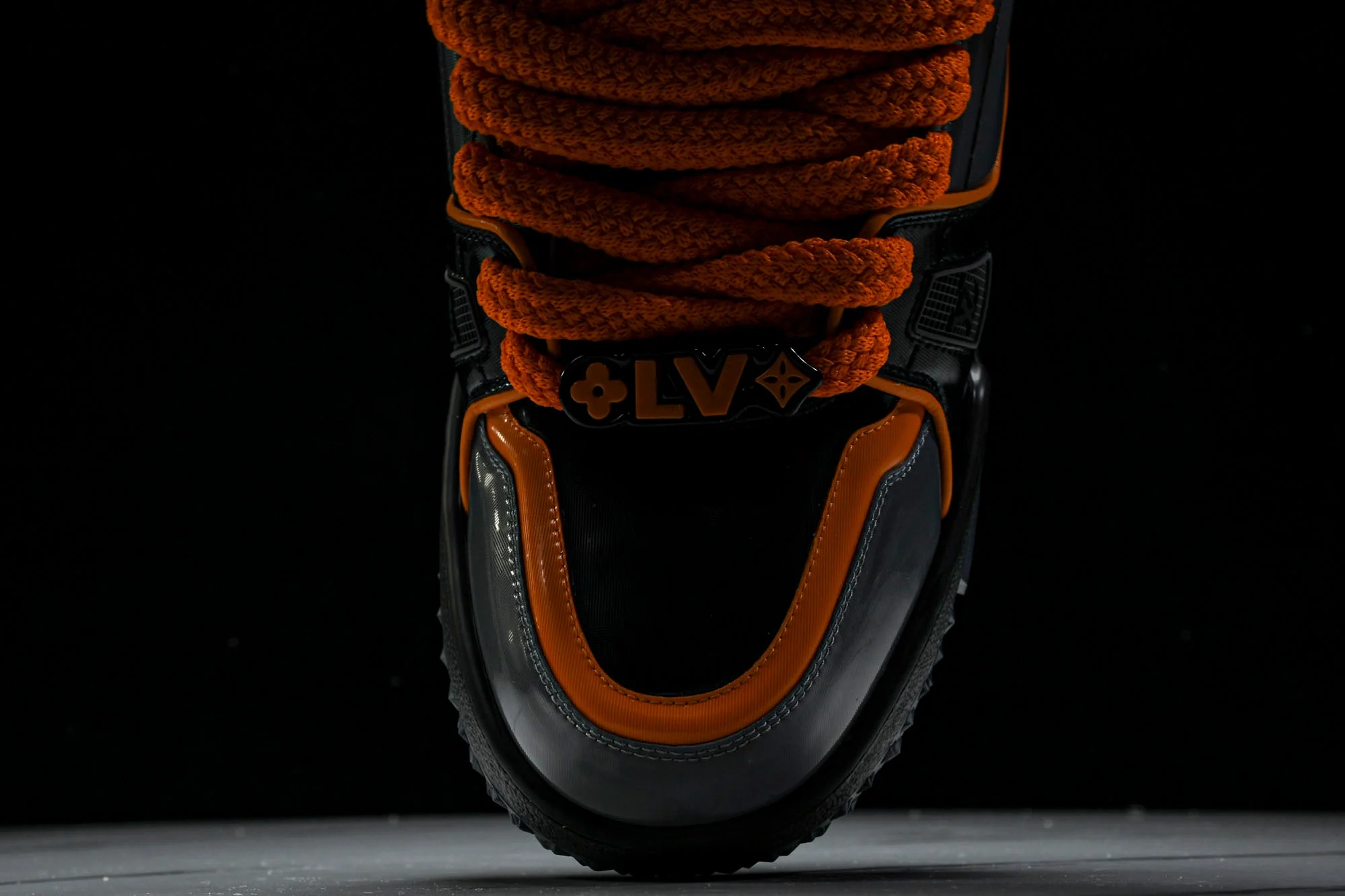 Louis Vuittоп Trainer Maxi 'Black Grey Orange'