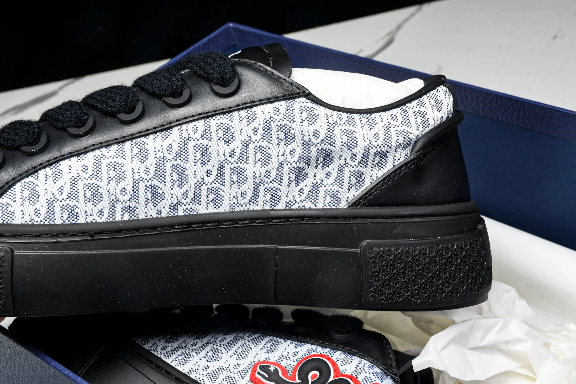 D1or x KAWS B33 Spin Sneaker 'Black'