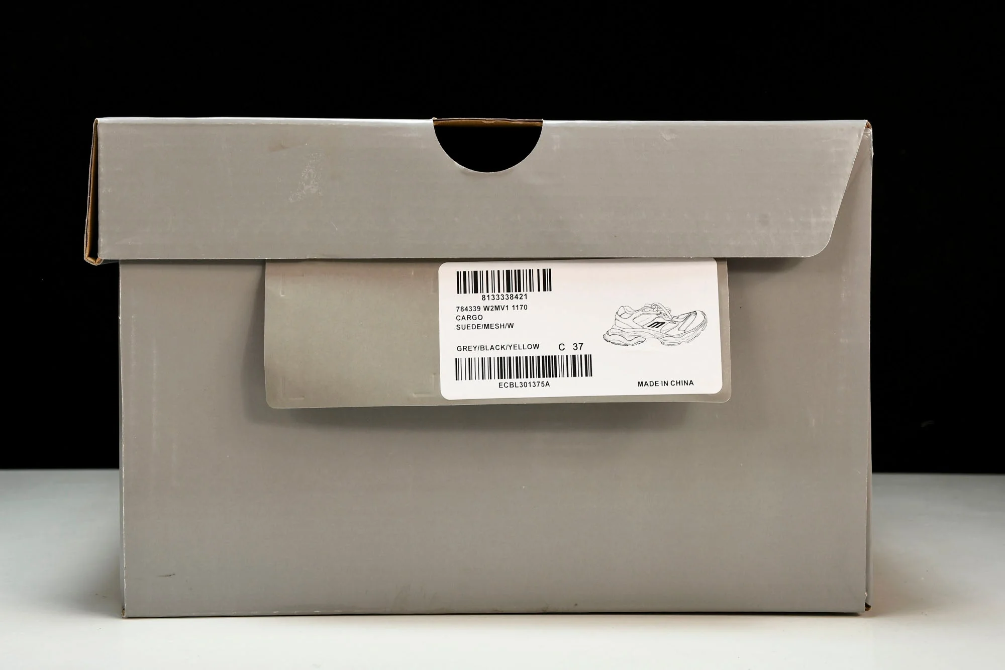 Cargo Sneaker 'White Yellow'