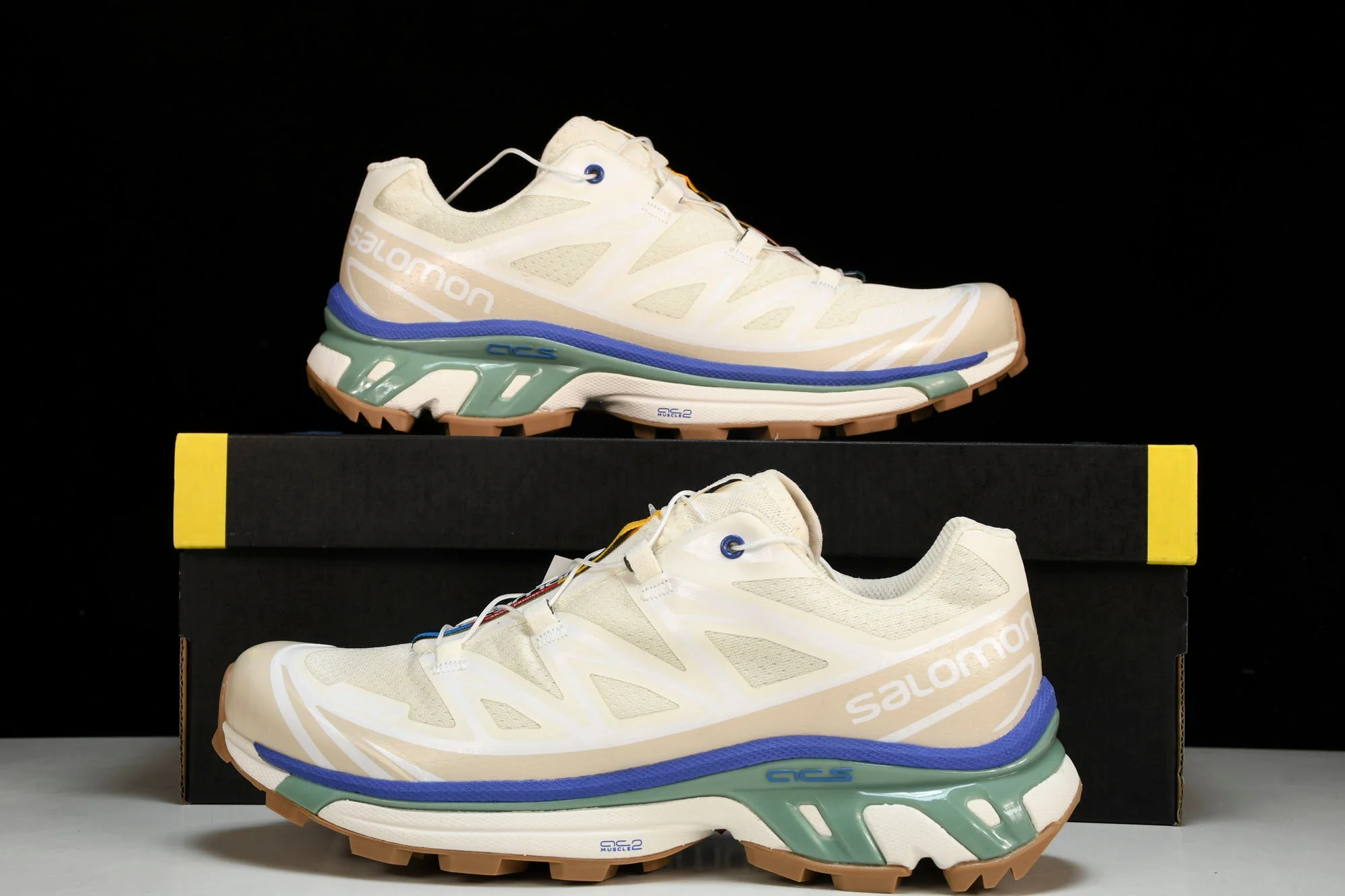 Salomon XT-6 Series 'White Beige Purple'