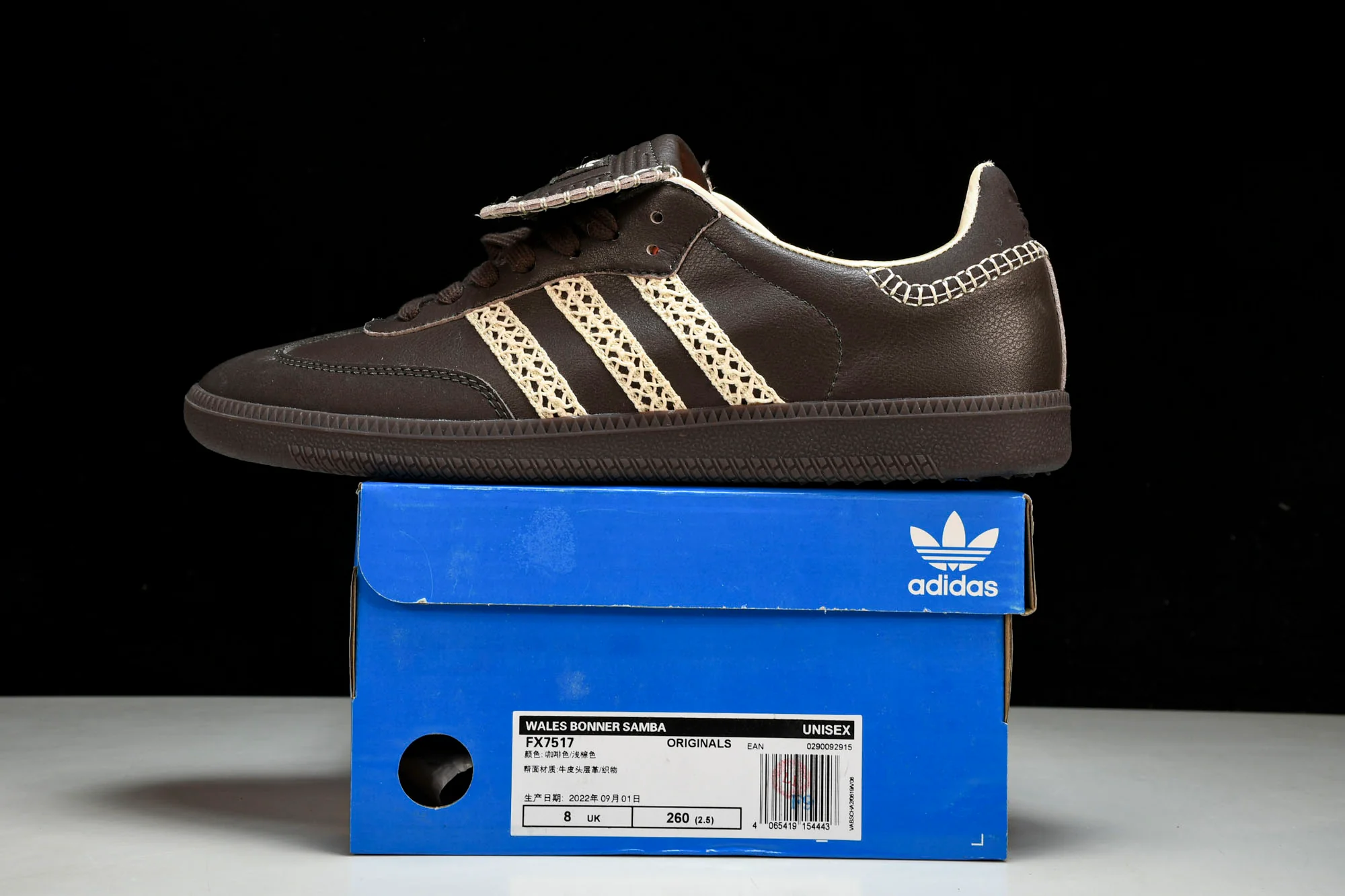 Samba x Wales Bonner 'Black'