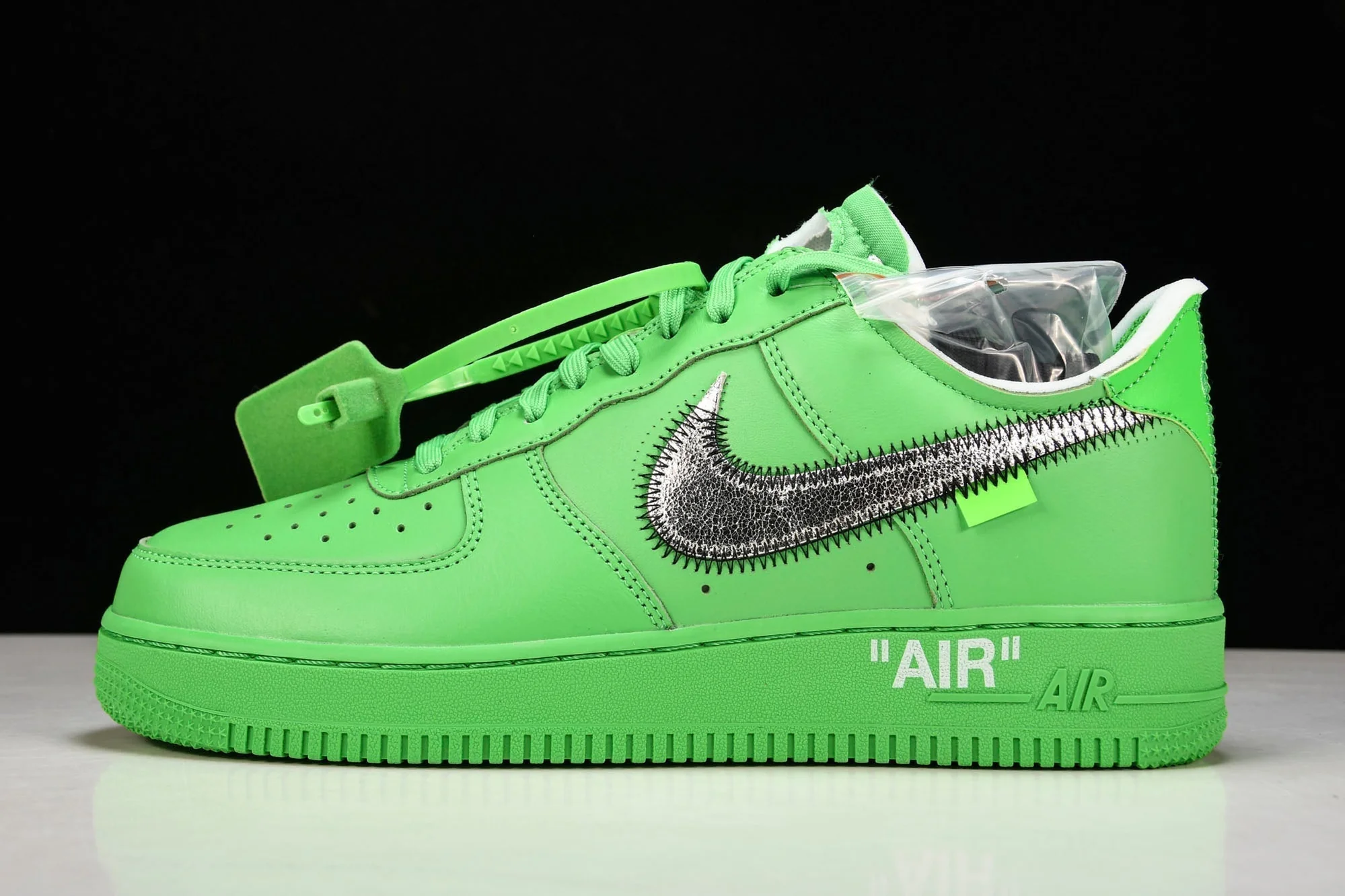 Off-White AF1 'Light Green Spark'