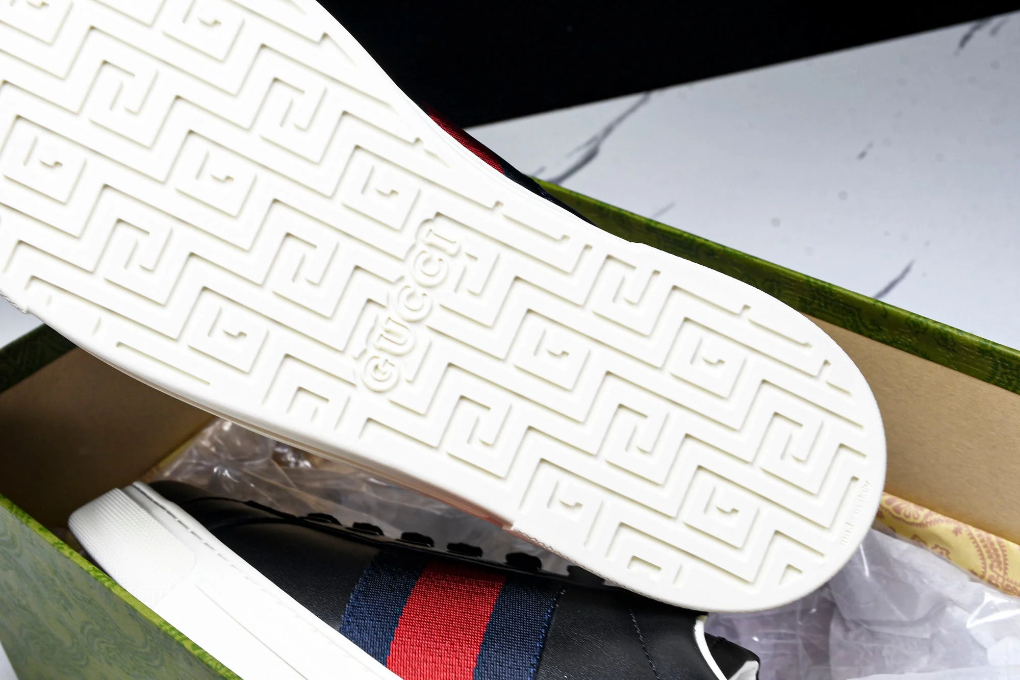 Guссi Ace Web 'Black'